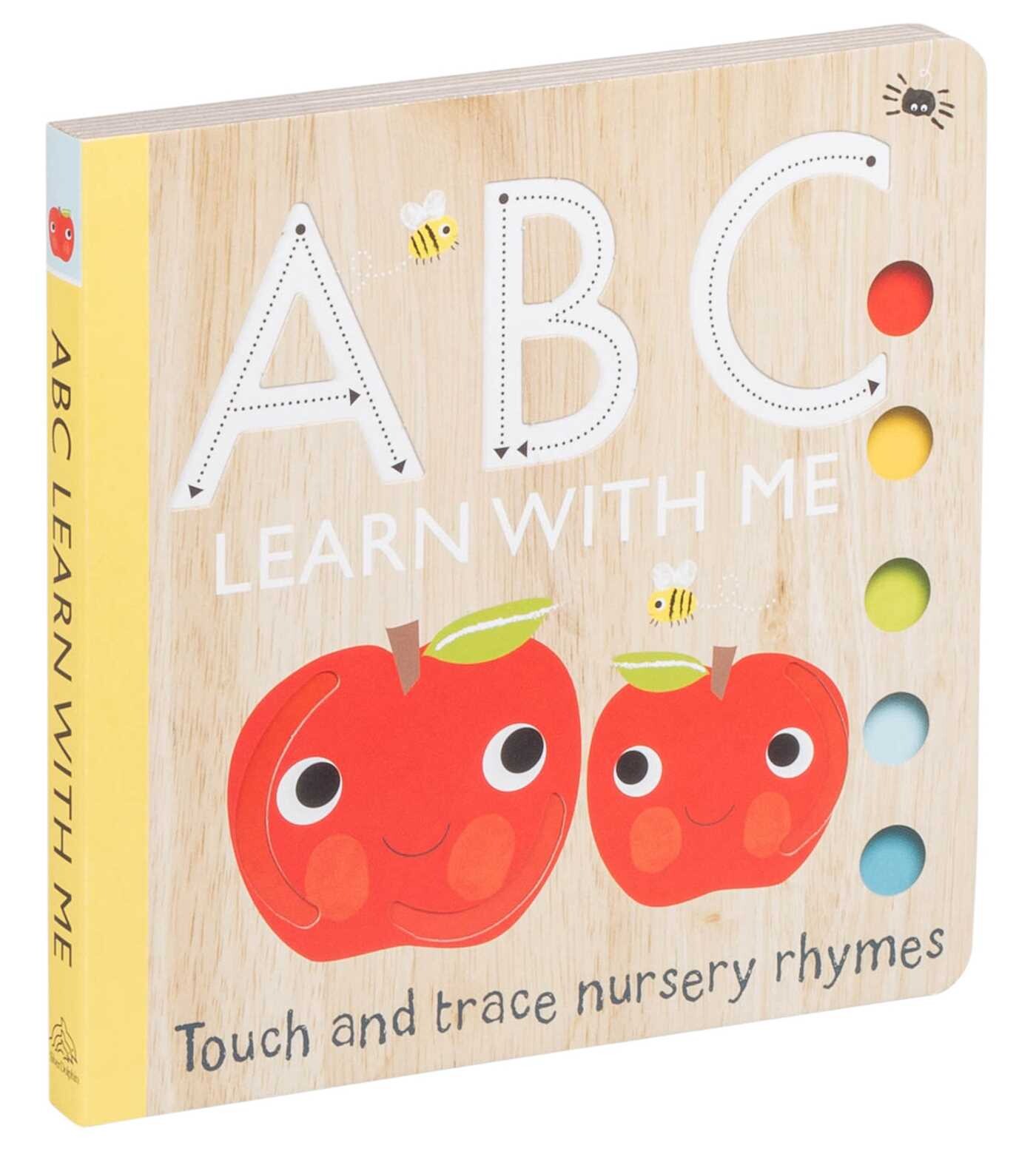 Touch and Trace: ABC Learn with Me! (Board Book for Babies and Toddlers 0-2 years old)