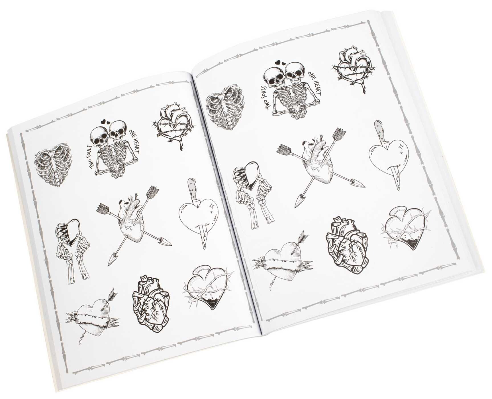 Love You to Death Coloring Stickers