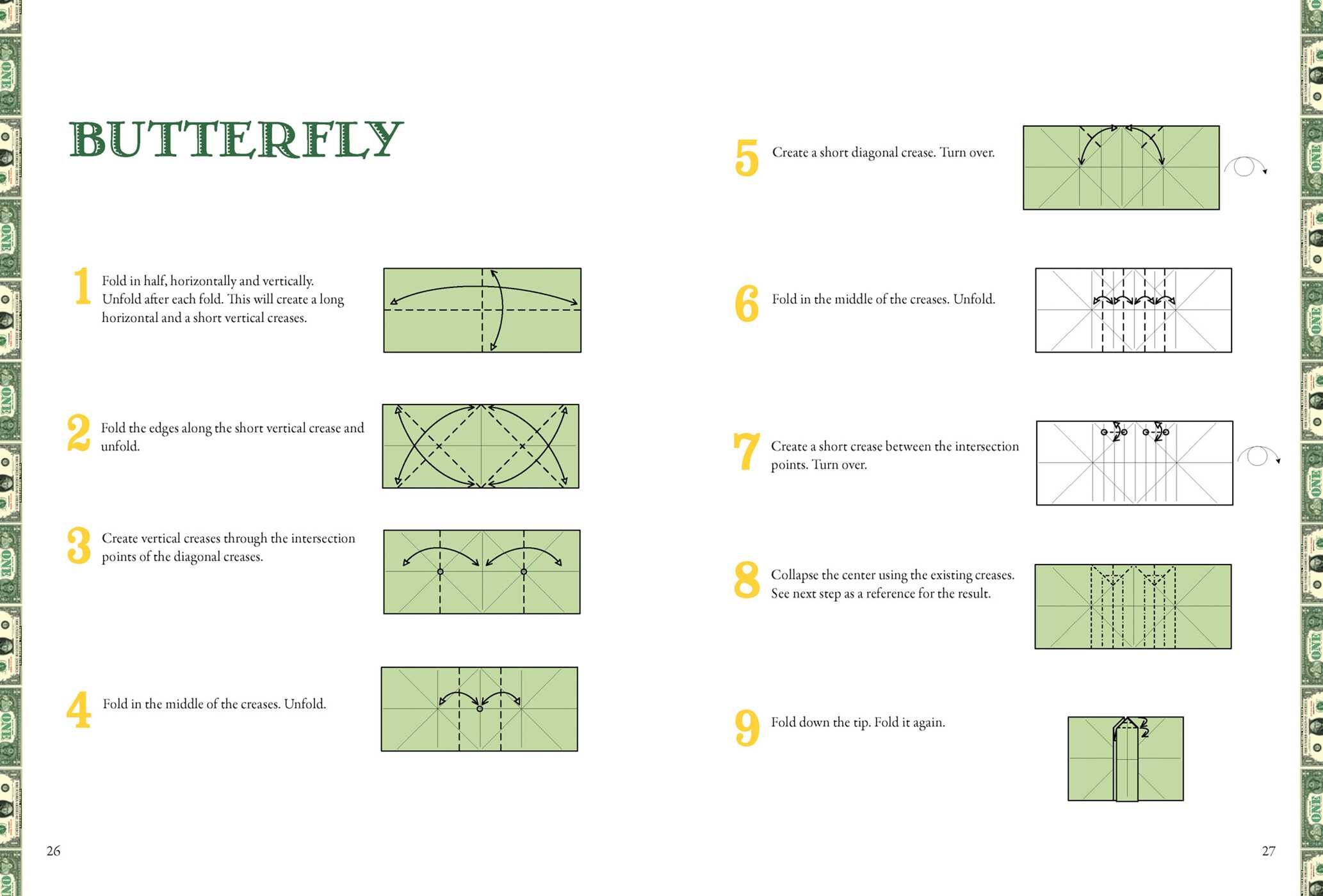 Dollar Origami