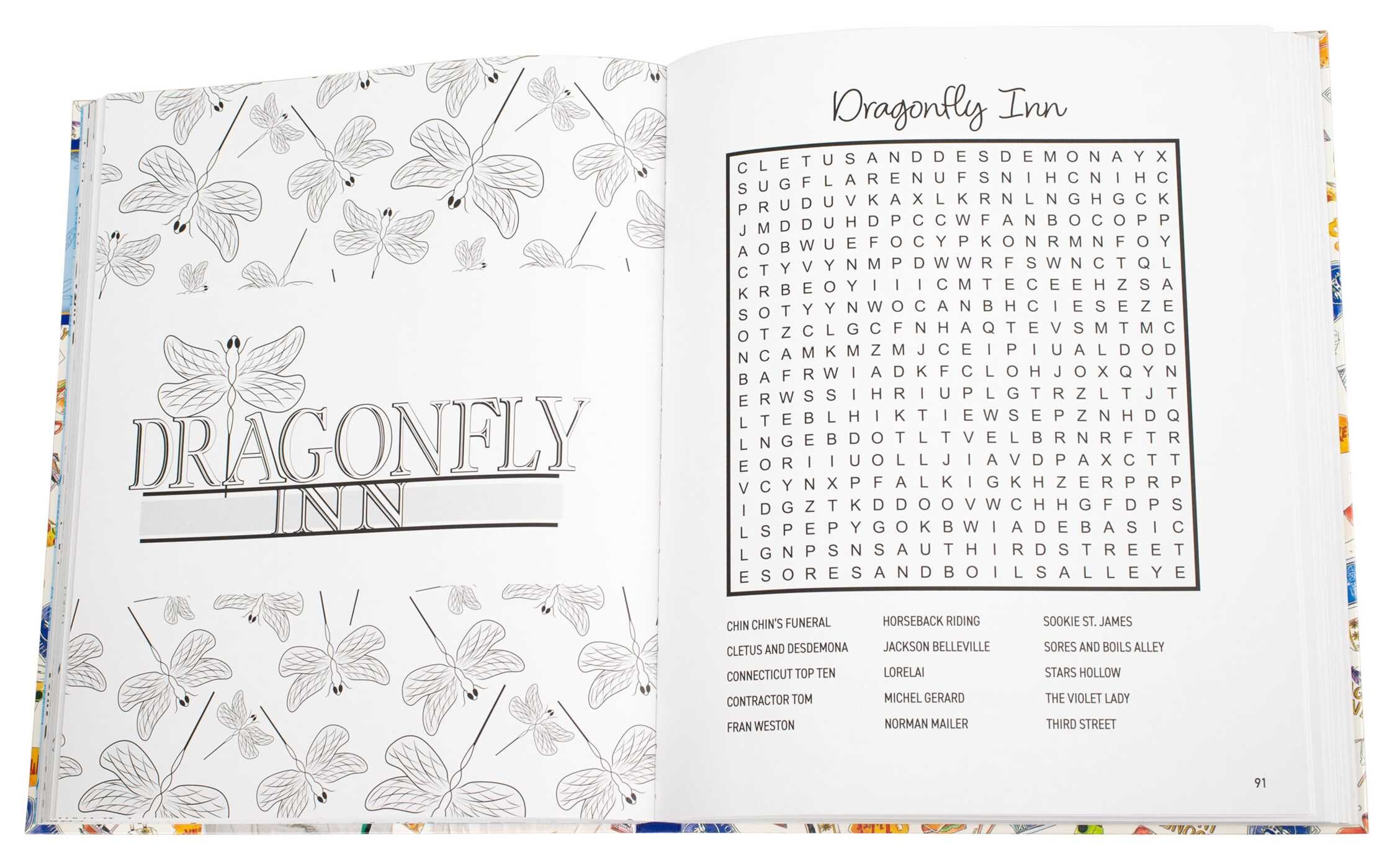 Gilmore Girls Word Search, Quips, Quotes and Coloring Book