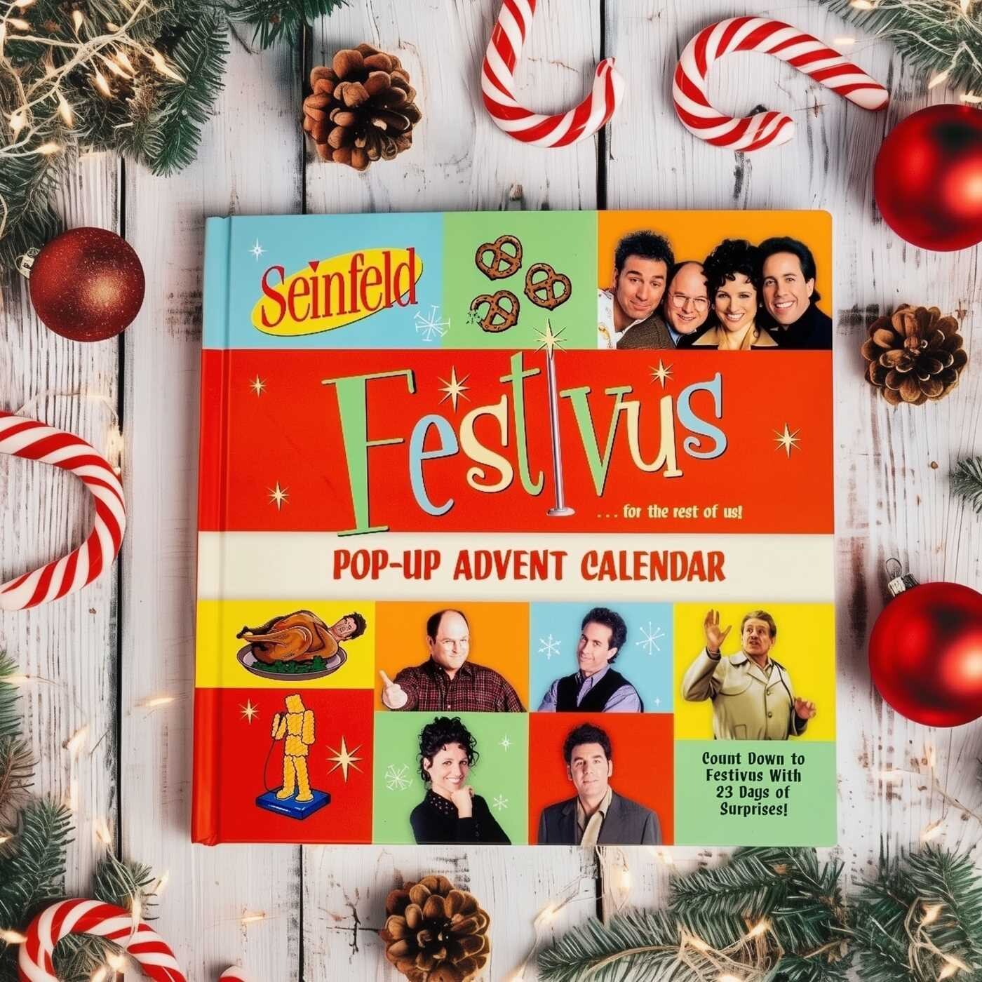 Seinfeld Festivus Pop-up Advent Calendar - Book Summary & Video ...