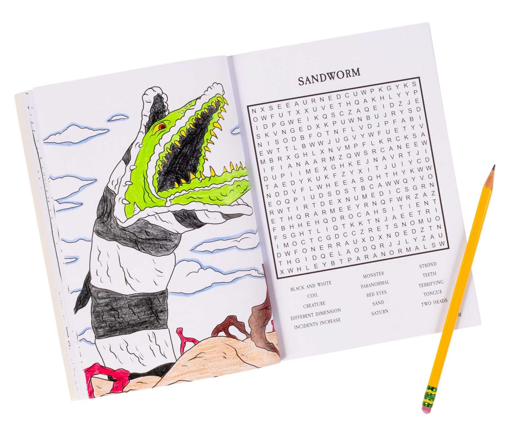 Beetlejuice Word Search and Coloring | Book by Editors of Thunder Bay Press | Official Publisher ...