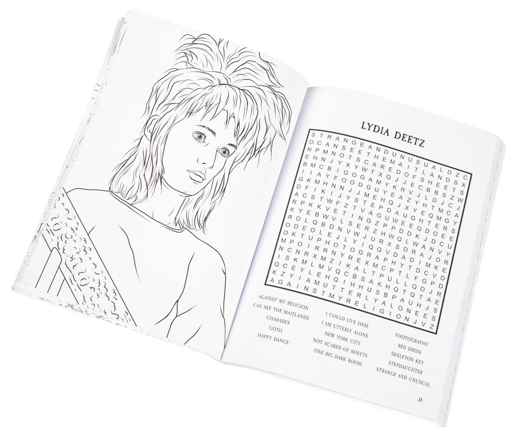 Beetlejuice Word Search and Coloring | Book by Editors of Thunder Bay Press | Official Publisher ...