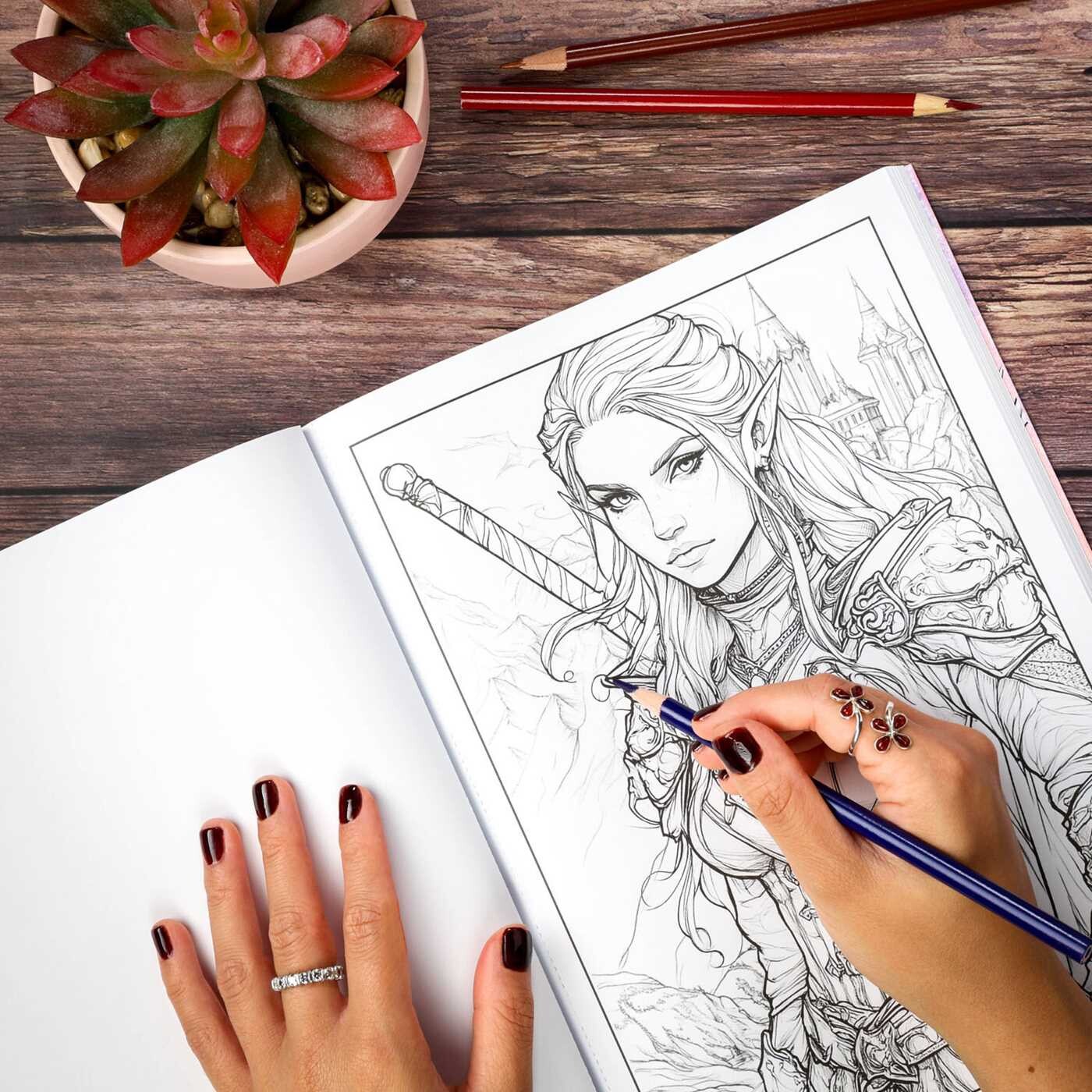Fantastic Creatures Coloring