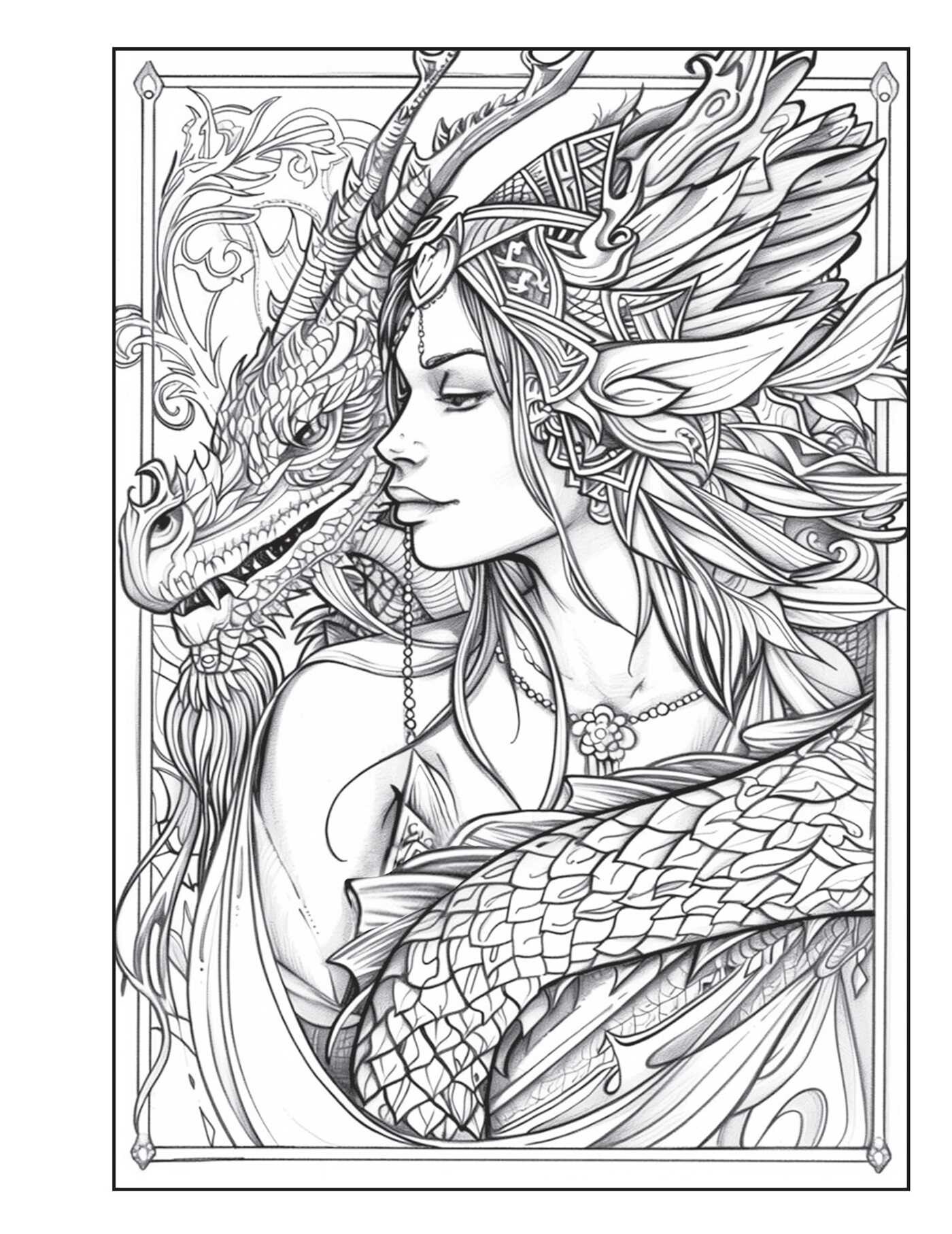 Fantastic Creatures Coloring