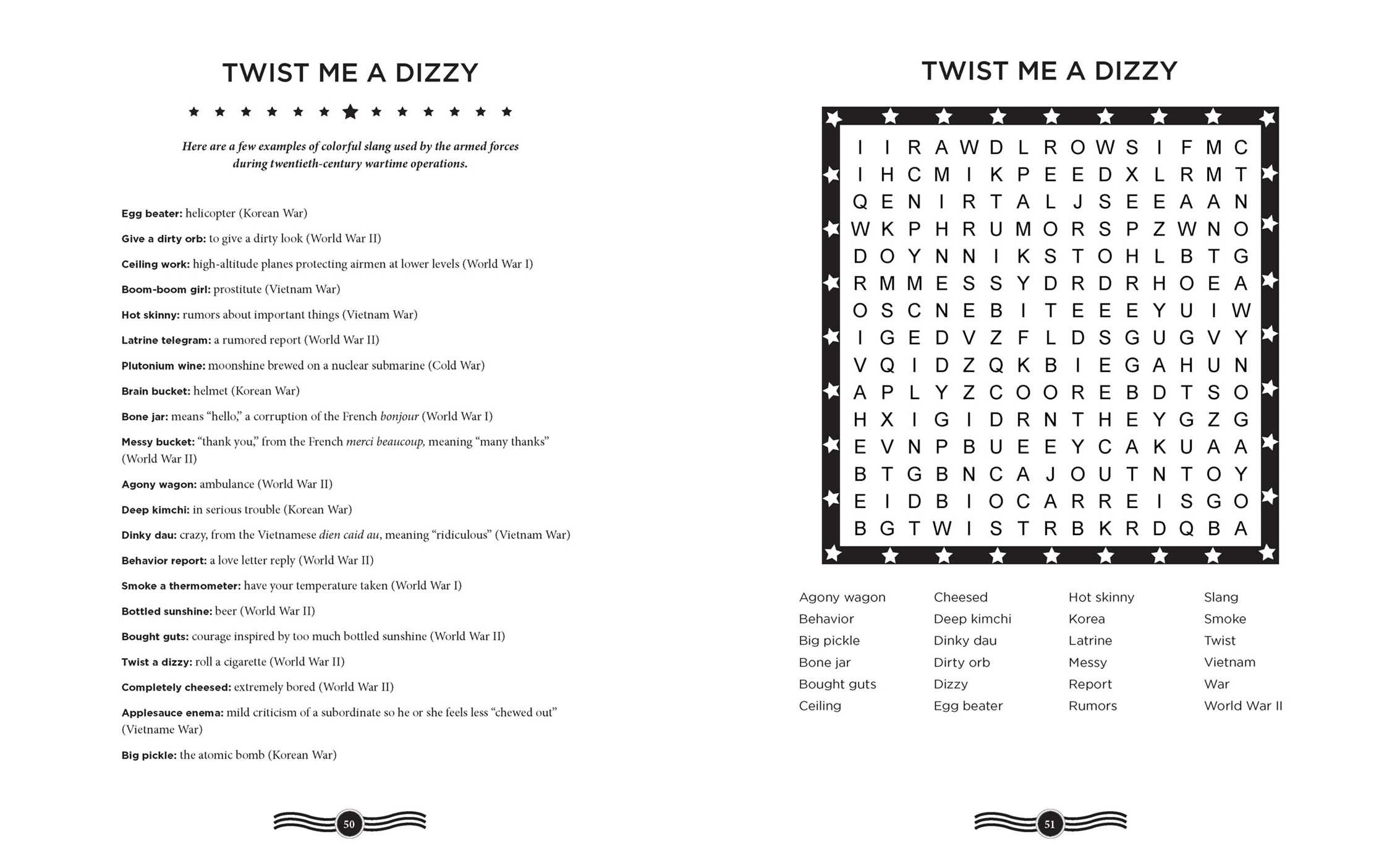 Salute to the Armed Forces Word Search
