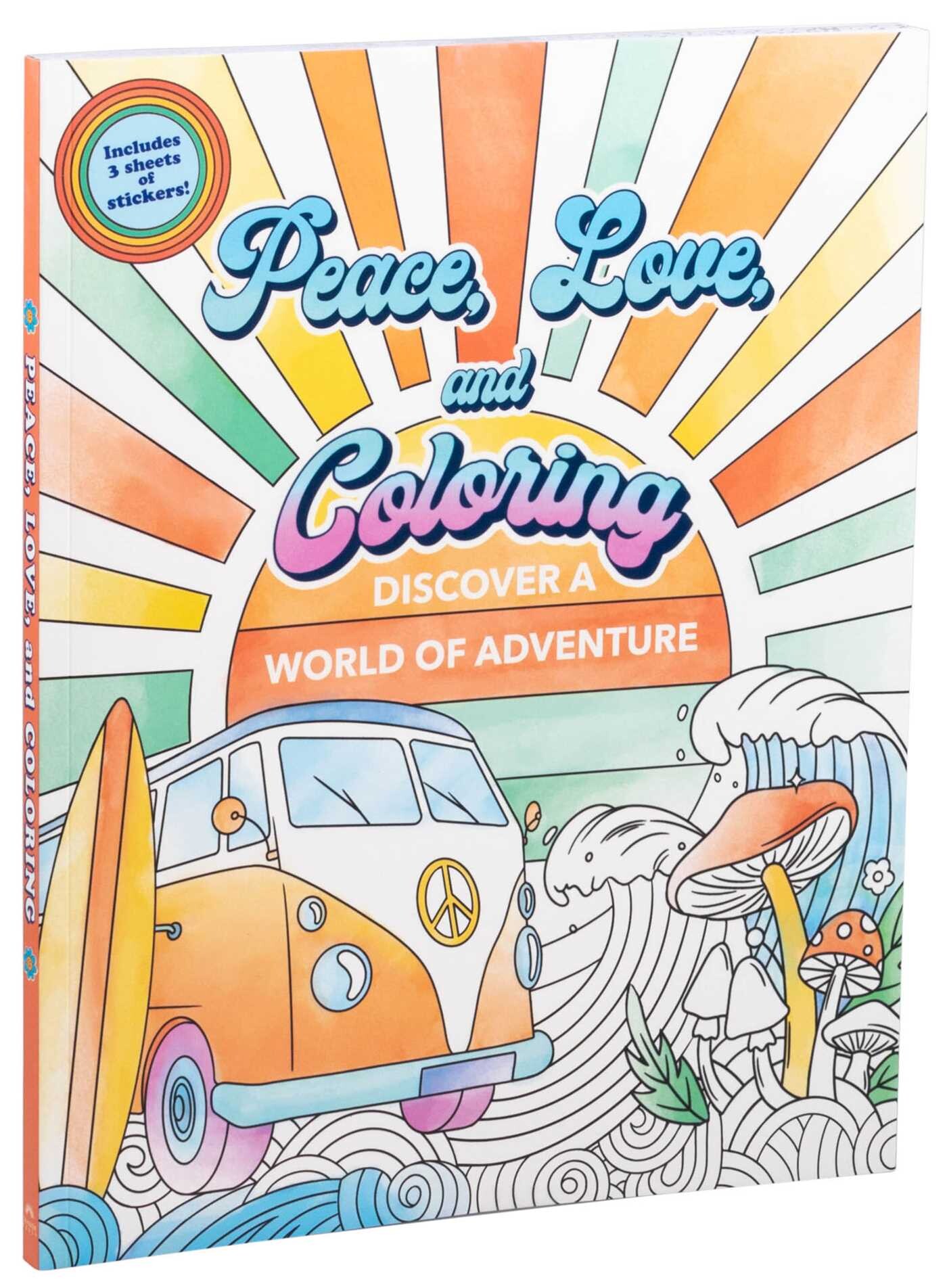 Peace, Love, and Coloring