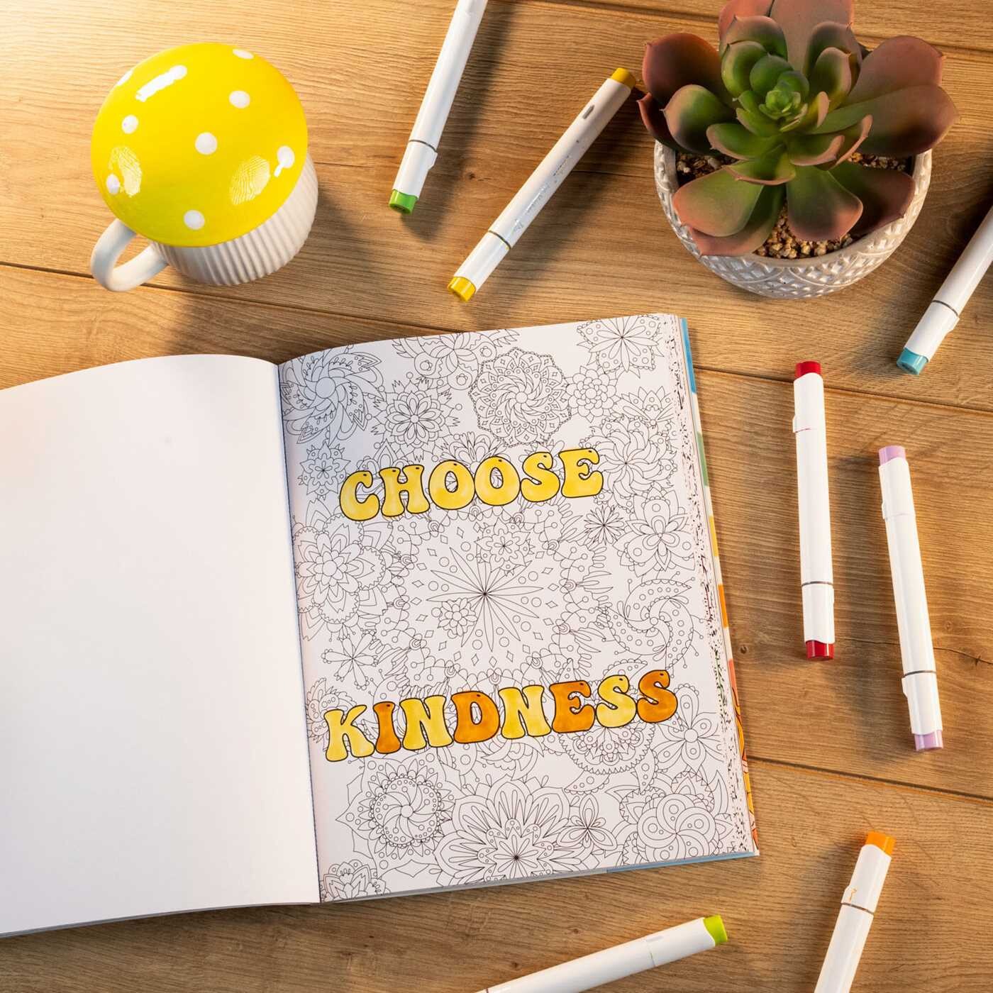 Peace, Love, and Coloring Book for Adults and Teens (Over 35 Pages to Color)