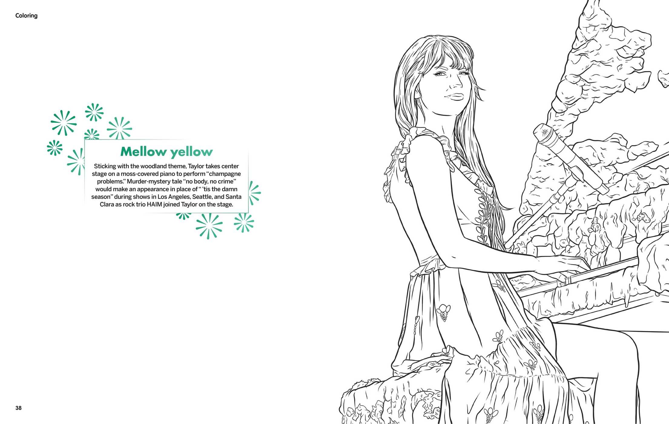 Taylor Swift Coloring & Activity Book: Tour Edition