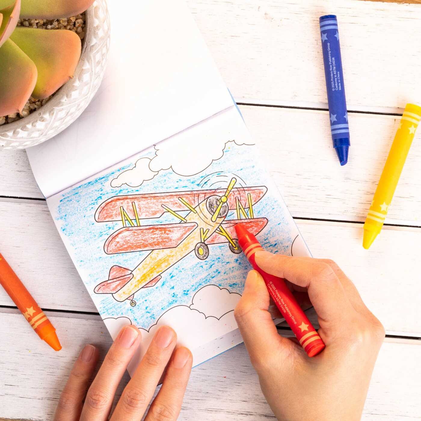 Land, Sea, and Sky: Carry-Along Coloring Set