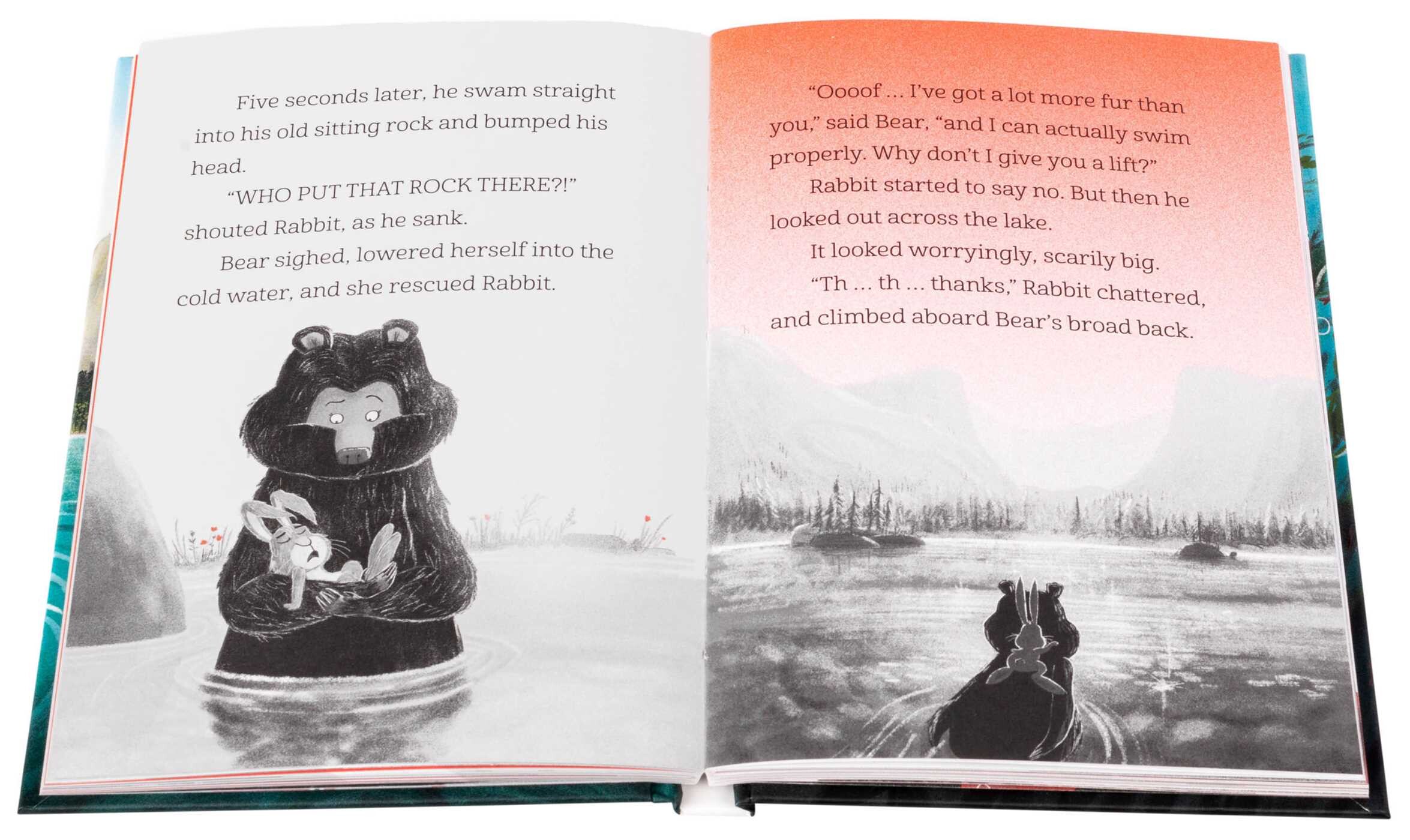Rabbit & Bear: This Lake Is Fake! (Illustrated Reading Book for Ages 6-8)