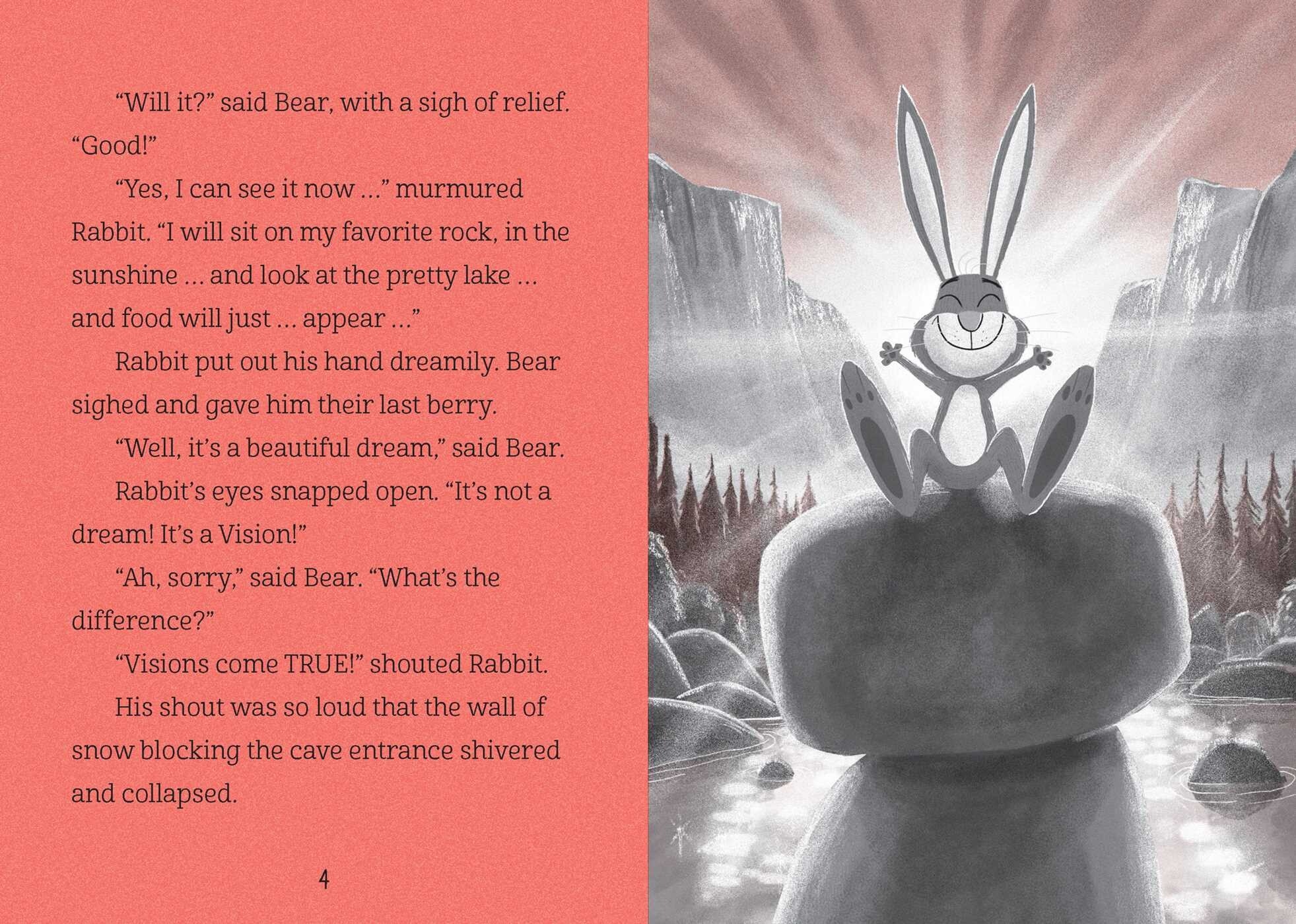Rabbit & Bear: This Lake Is Fake! (Illustrated Reading Book for Ages 6-8)