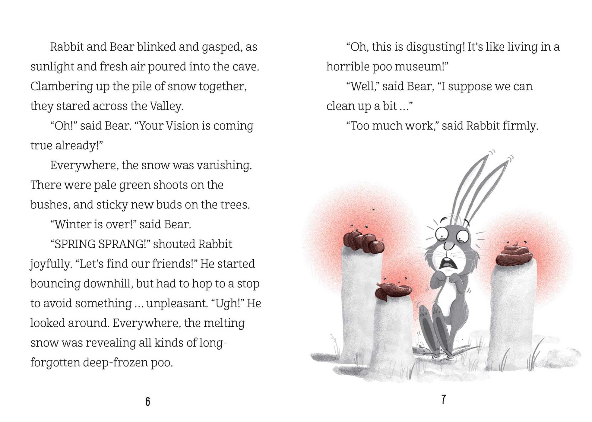 Rabbit & Bear: This Lake Is Fake! (Illustrated Reading Book for Ages 6-8)