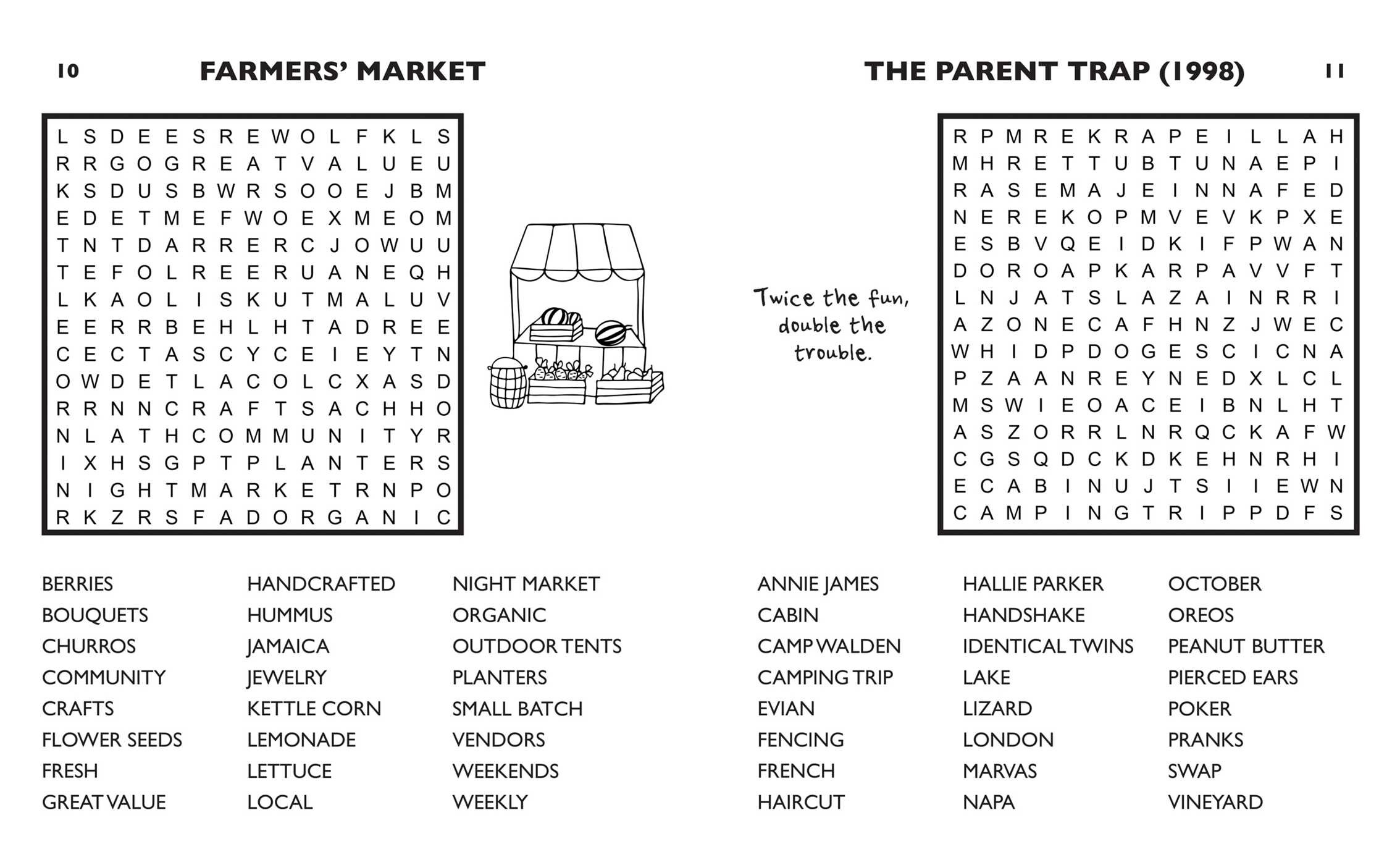 Large Print Summer Fun Word Search