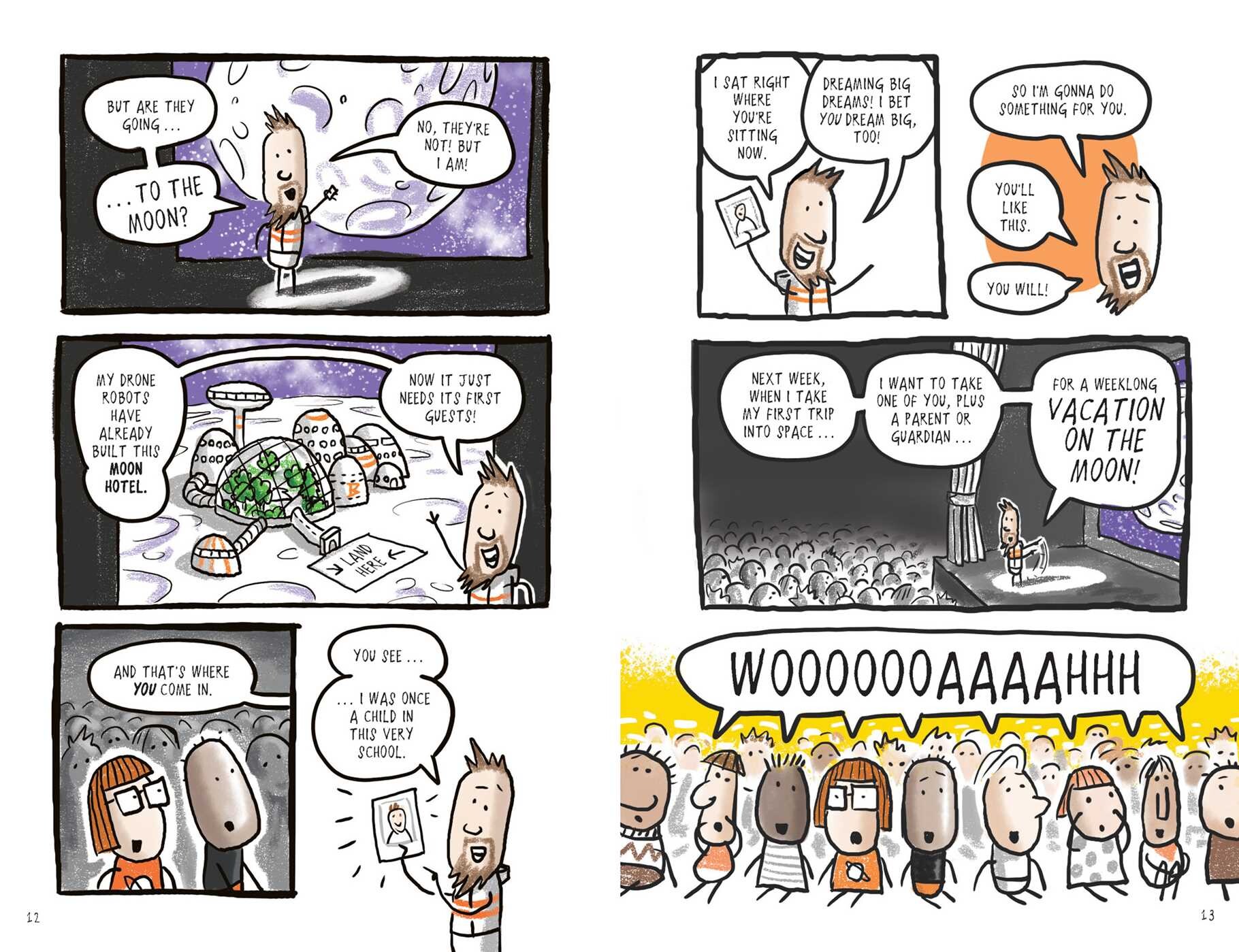Action Dude: Vacation on the Moon