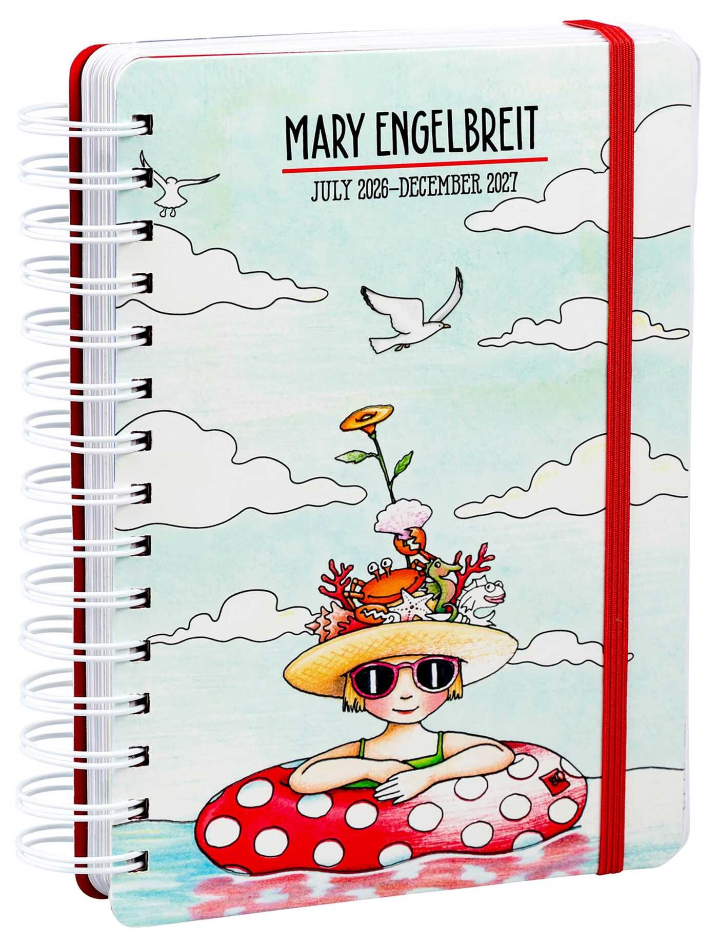 Mary Engelbreit 18-Month Coloring Planner: July 2026-December 2027
