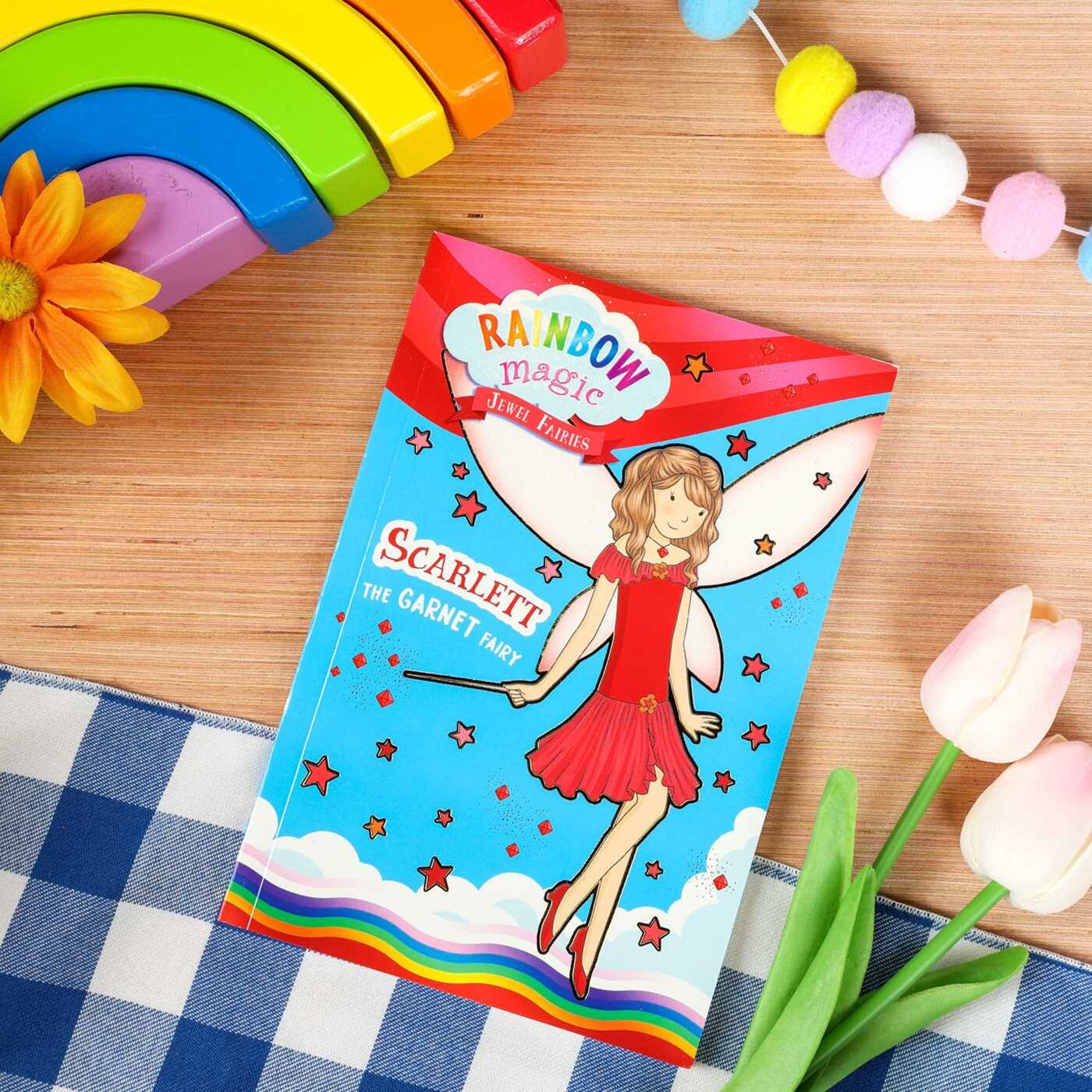 Rainbow Magic Jewel Fairies 2 Scarlett the Fairy Book by