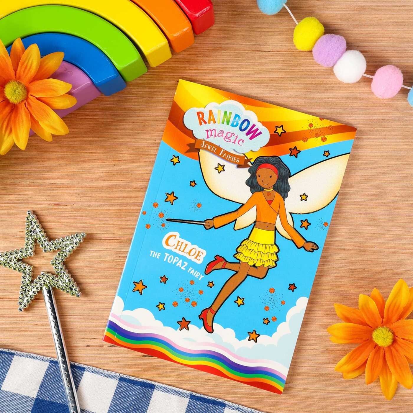 Rainbow Magic Jewel Fairies 4 Chloe the Topaz Fairy Book