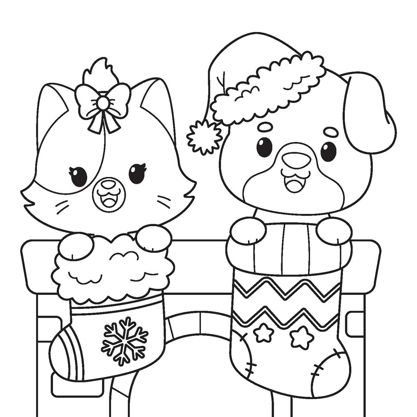 Carry-Along Coloring: Let’s Color Christmas!