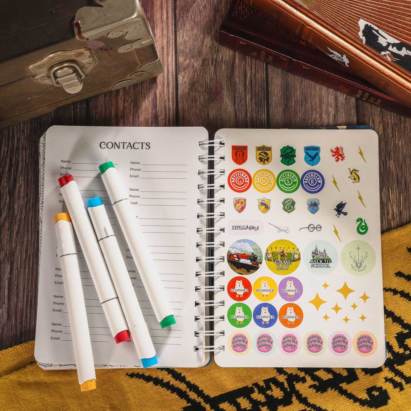 Harry Potter 12-Month Undated Coloring Planner