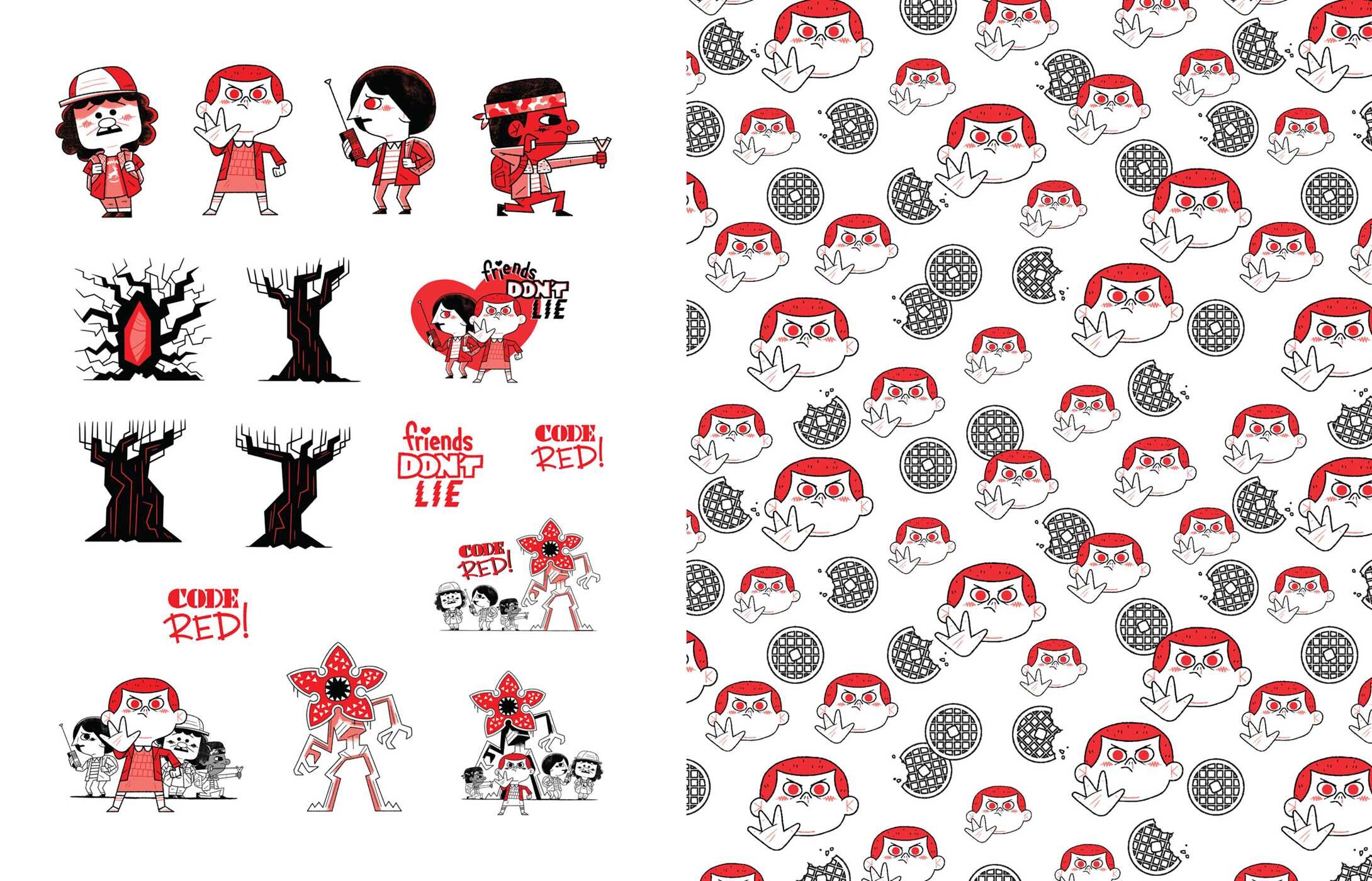 Stranger Things World of Stickers
