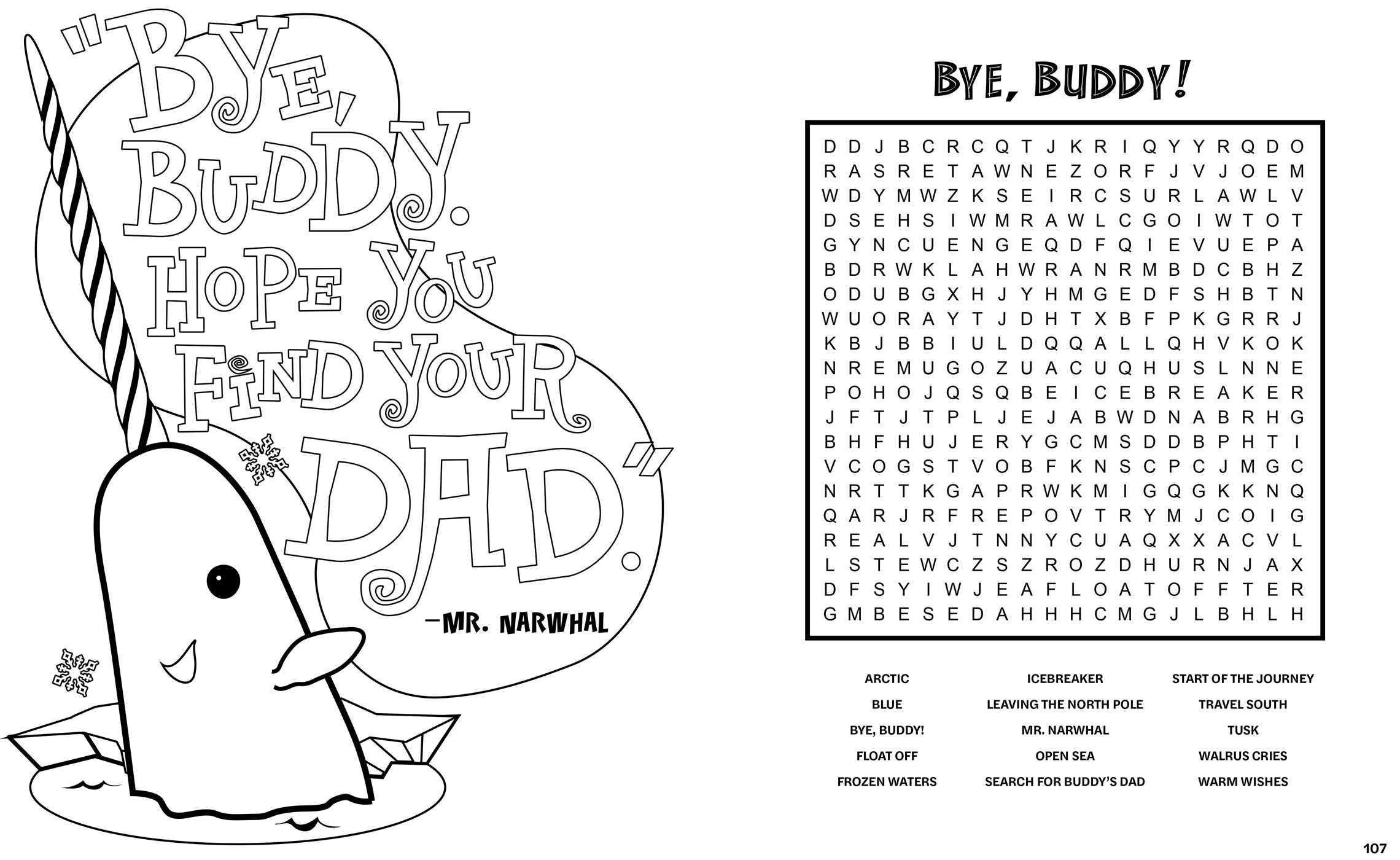 Elf Word Search, Quips, Quotes and Coloring Book