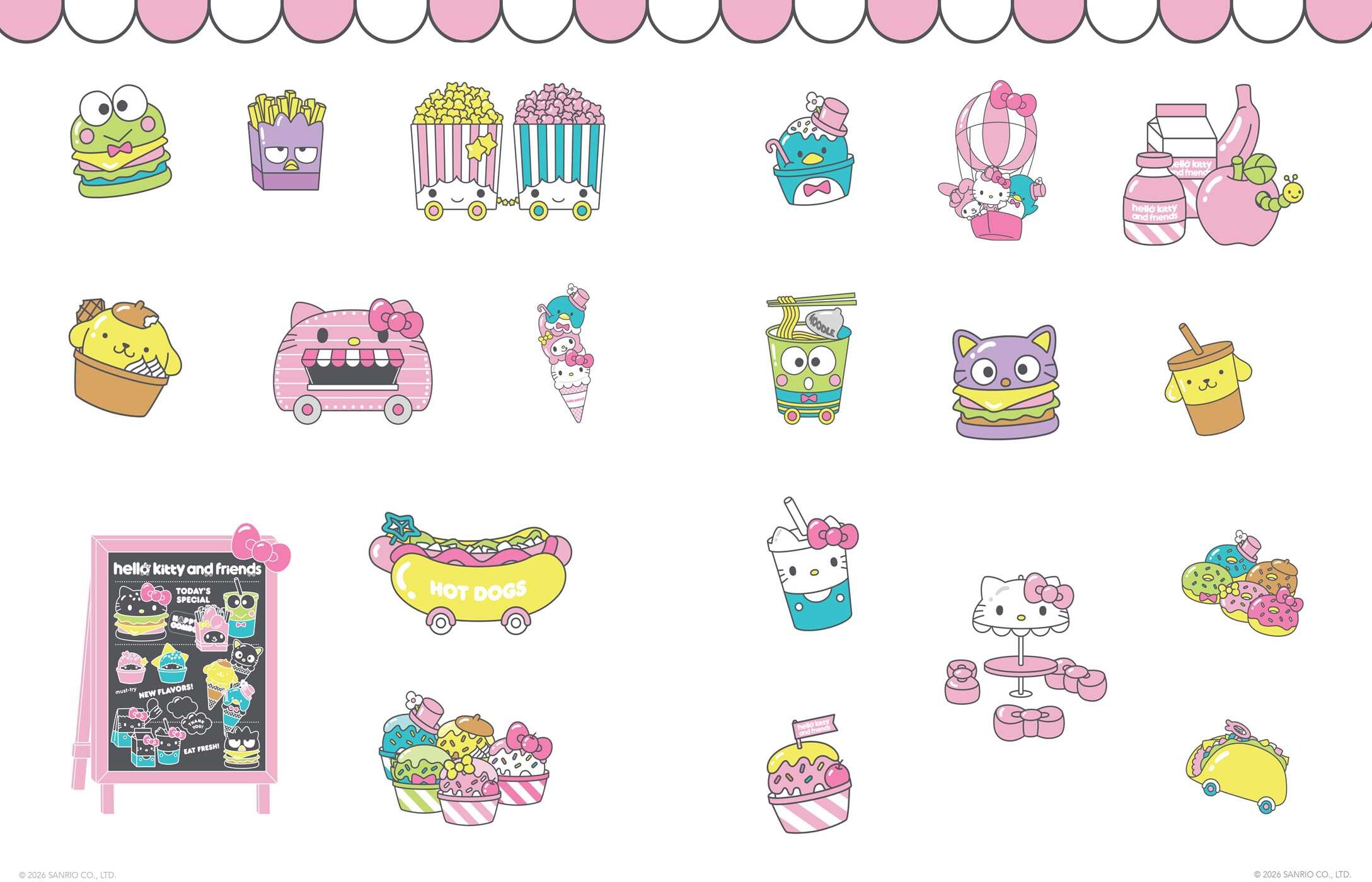 Hello Kitty and Friends Stickers