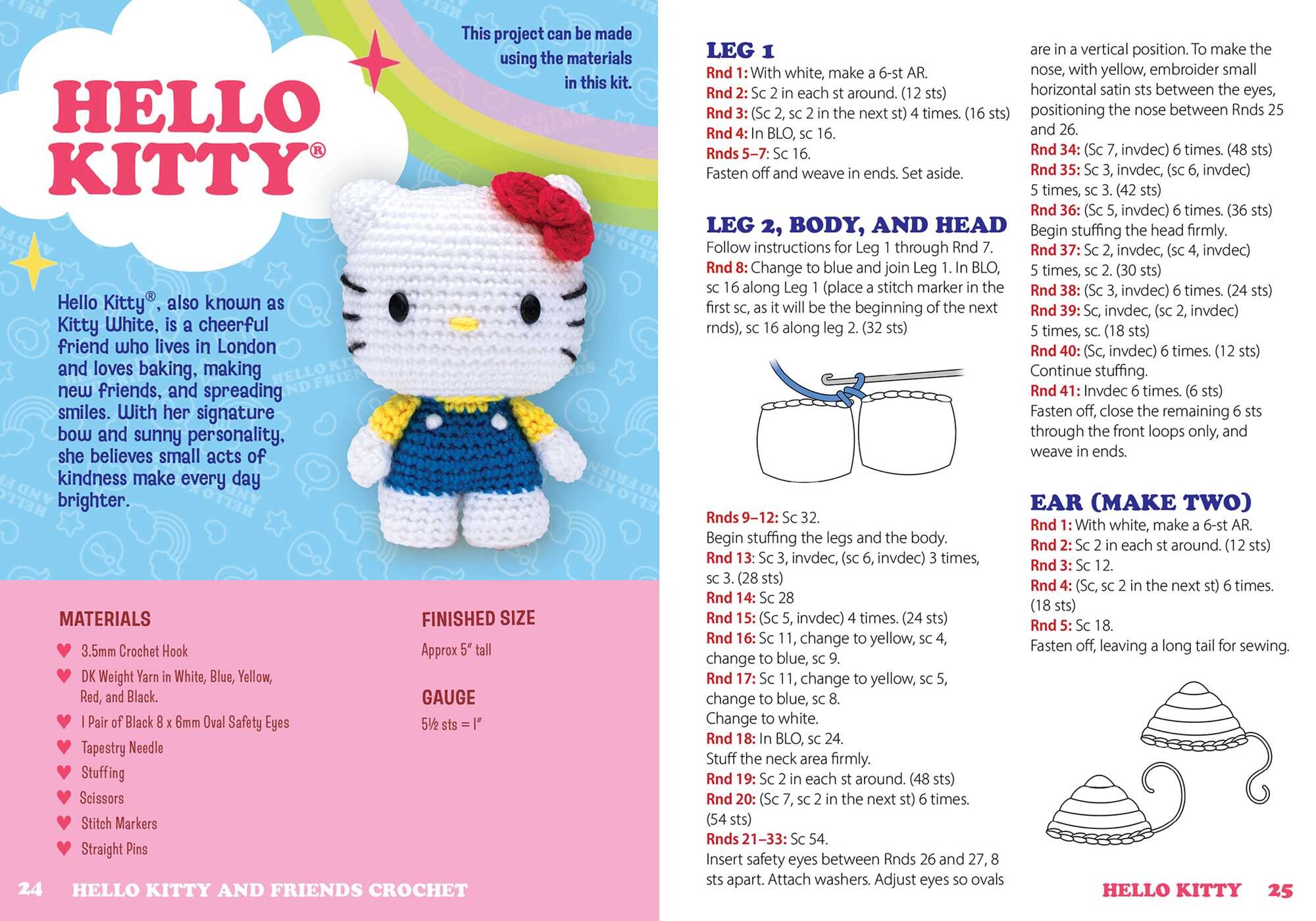 Hello Kitty and Friends Crochet