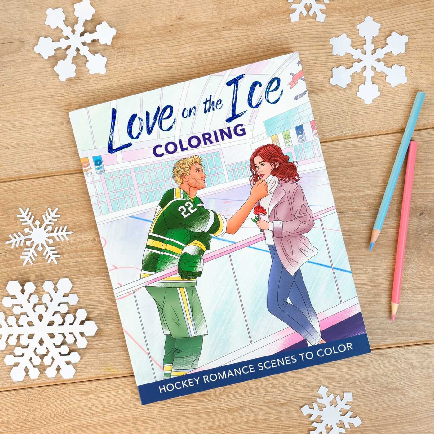 Love on the Ice Coloring