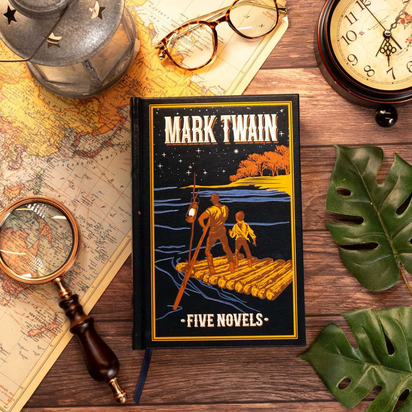 Mark Twain (Deluxe Leatherbound Edition)