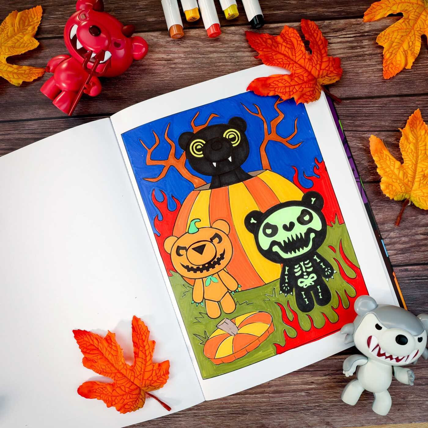 Deddy Bears Coloring