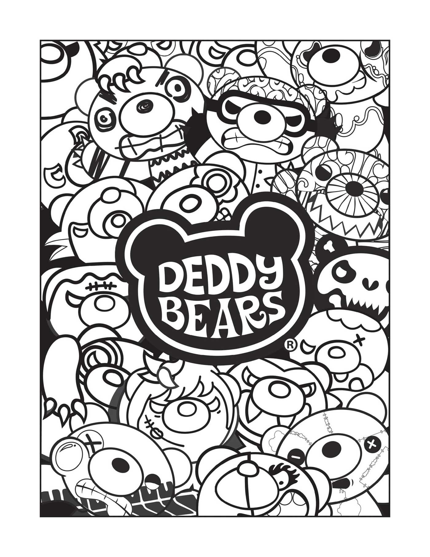 Deddy Bears Coloring
