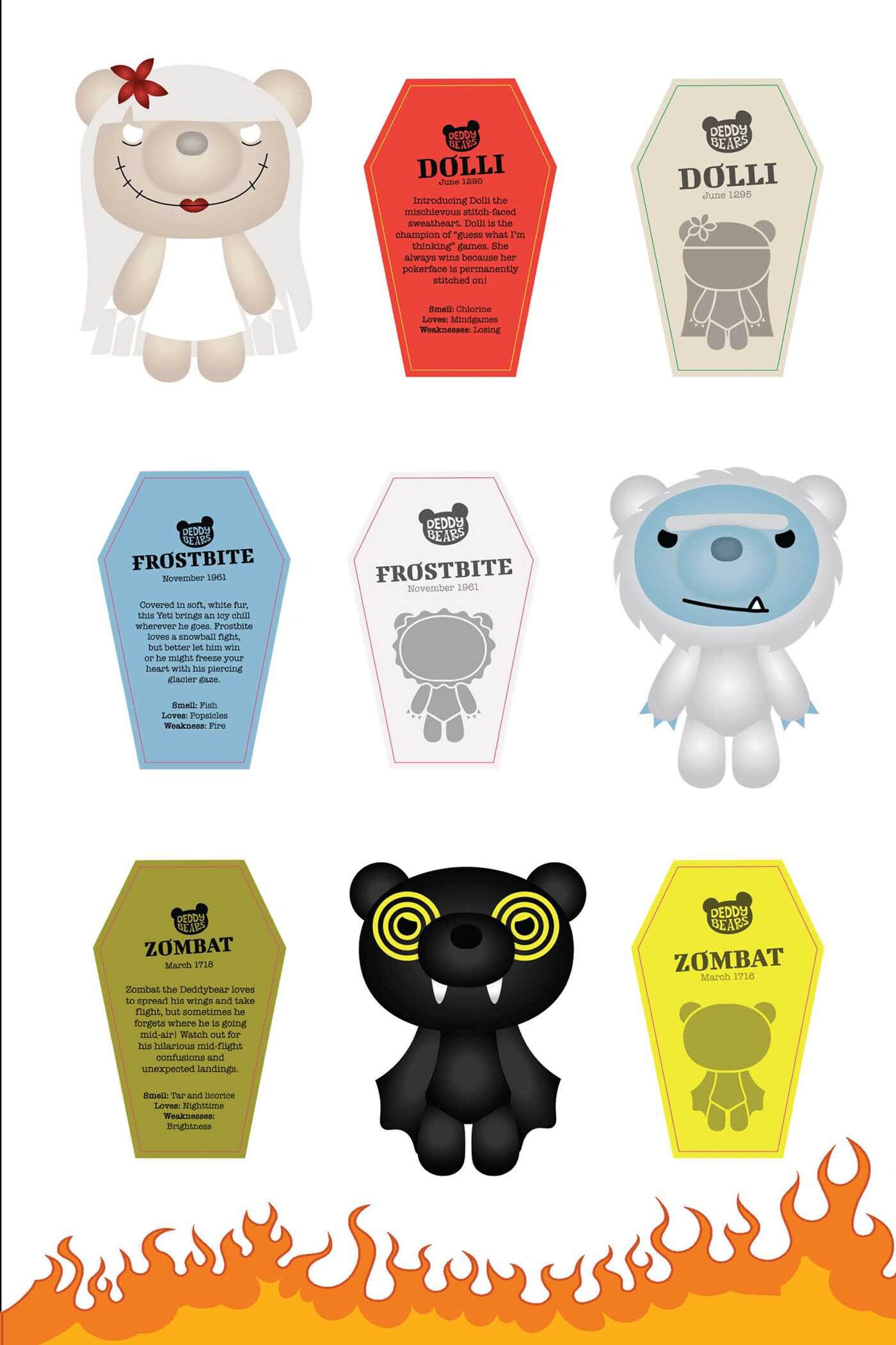 Deddy Bears Stickers