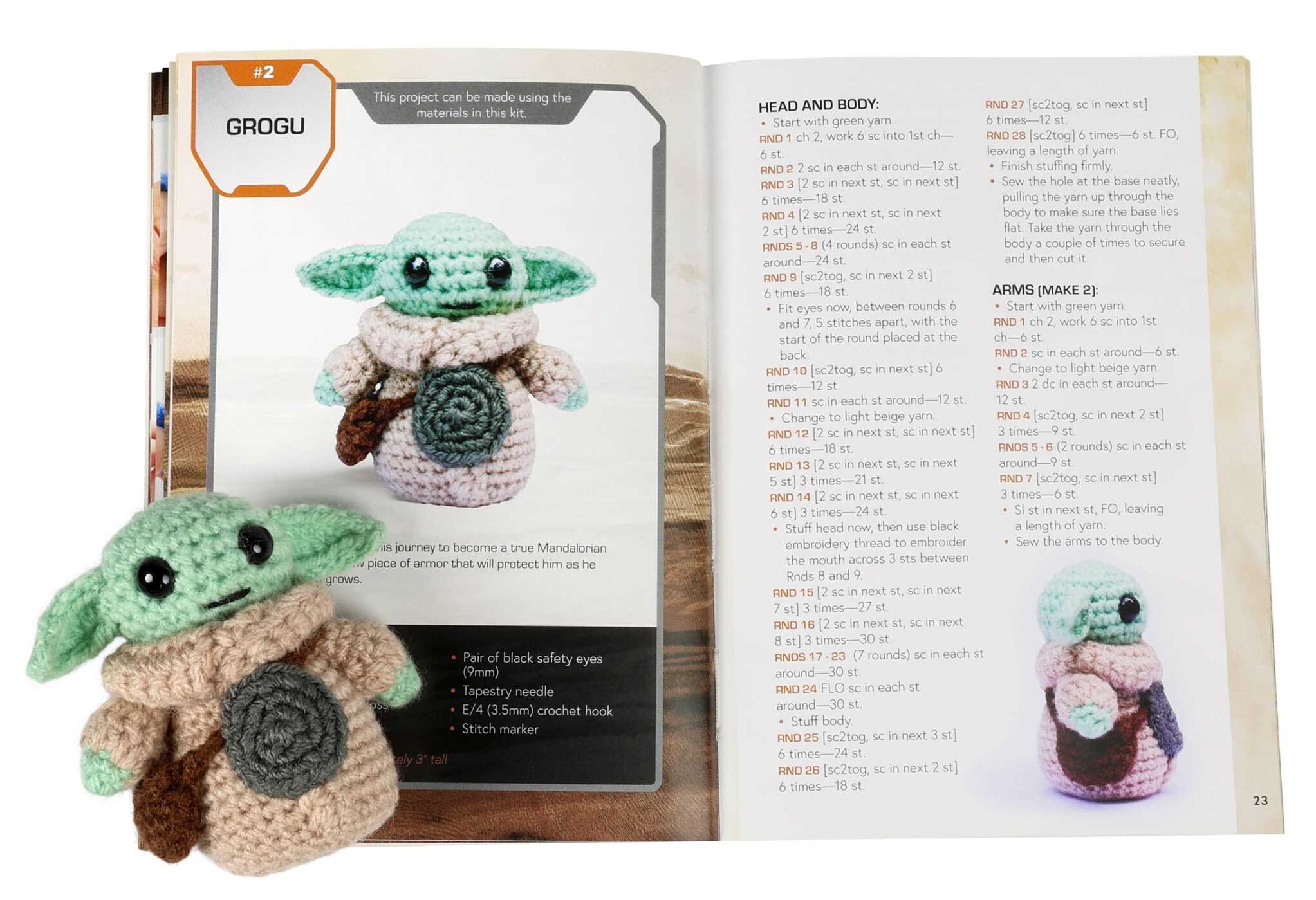 Star Wars The Mandalorian Crochet