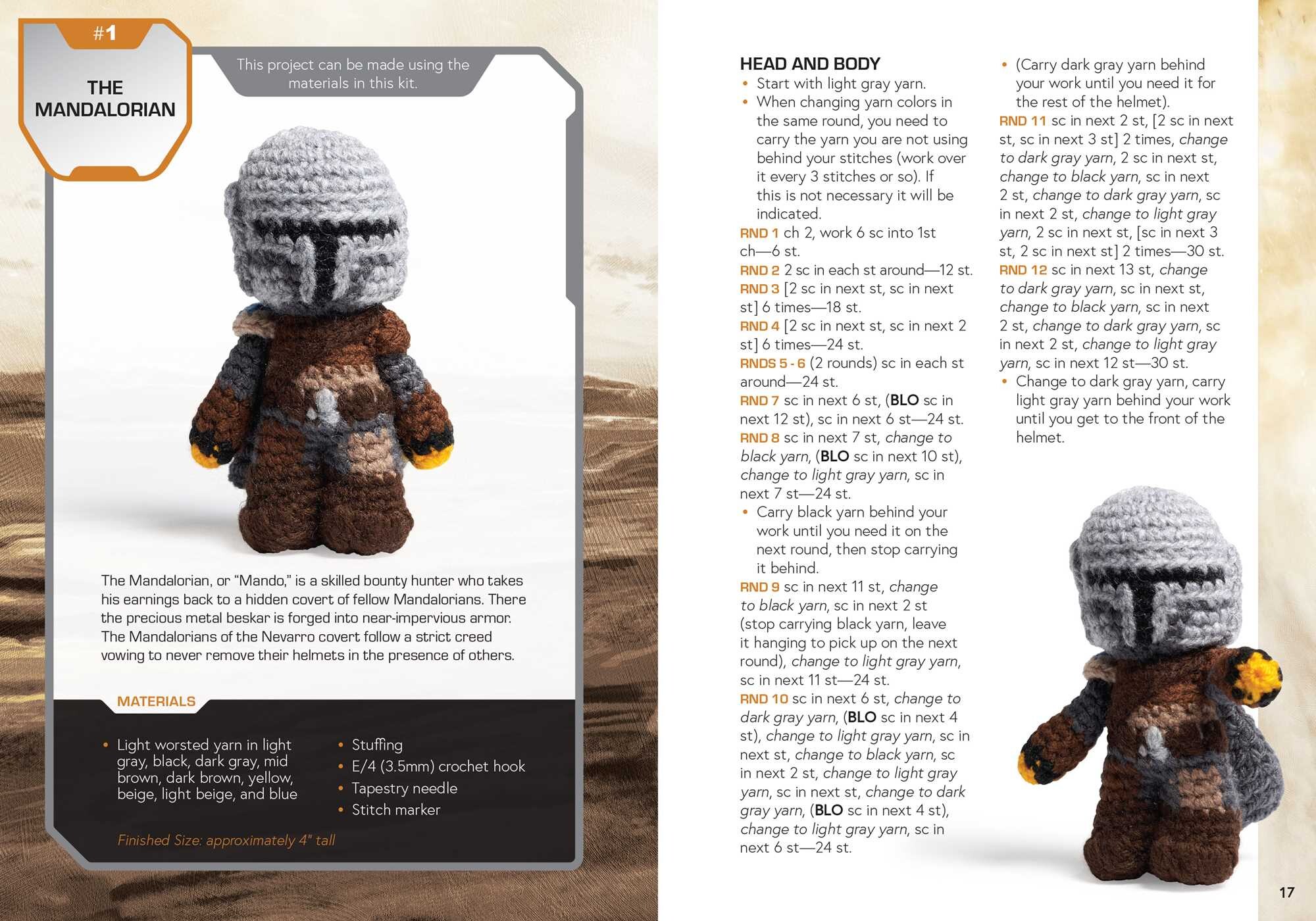 Star Wars The Mandalorian Crochet