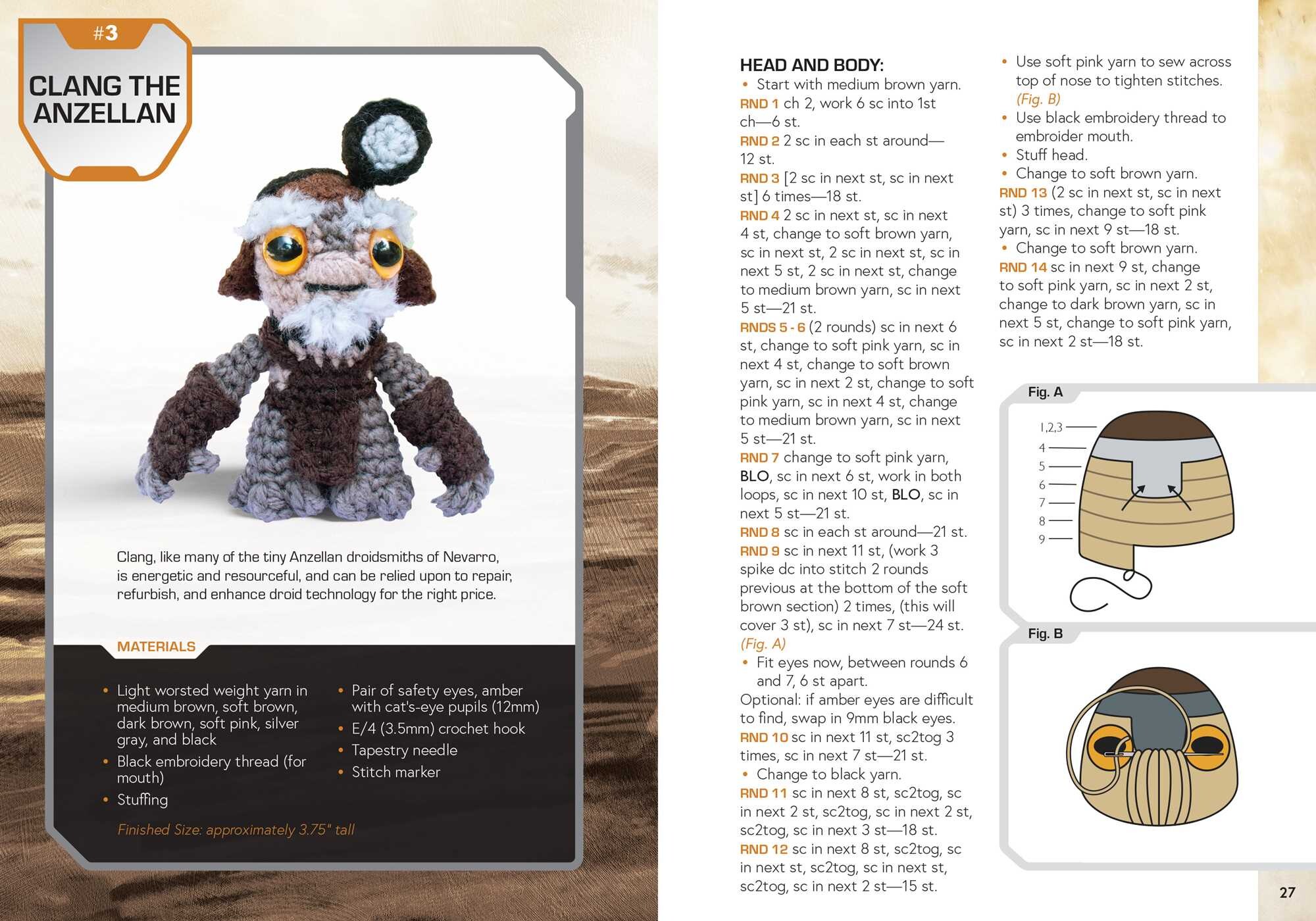 Star Wars The Mandalorian Crochet