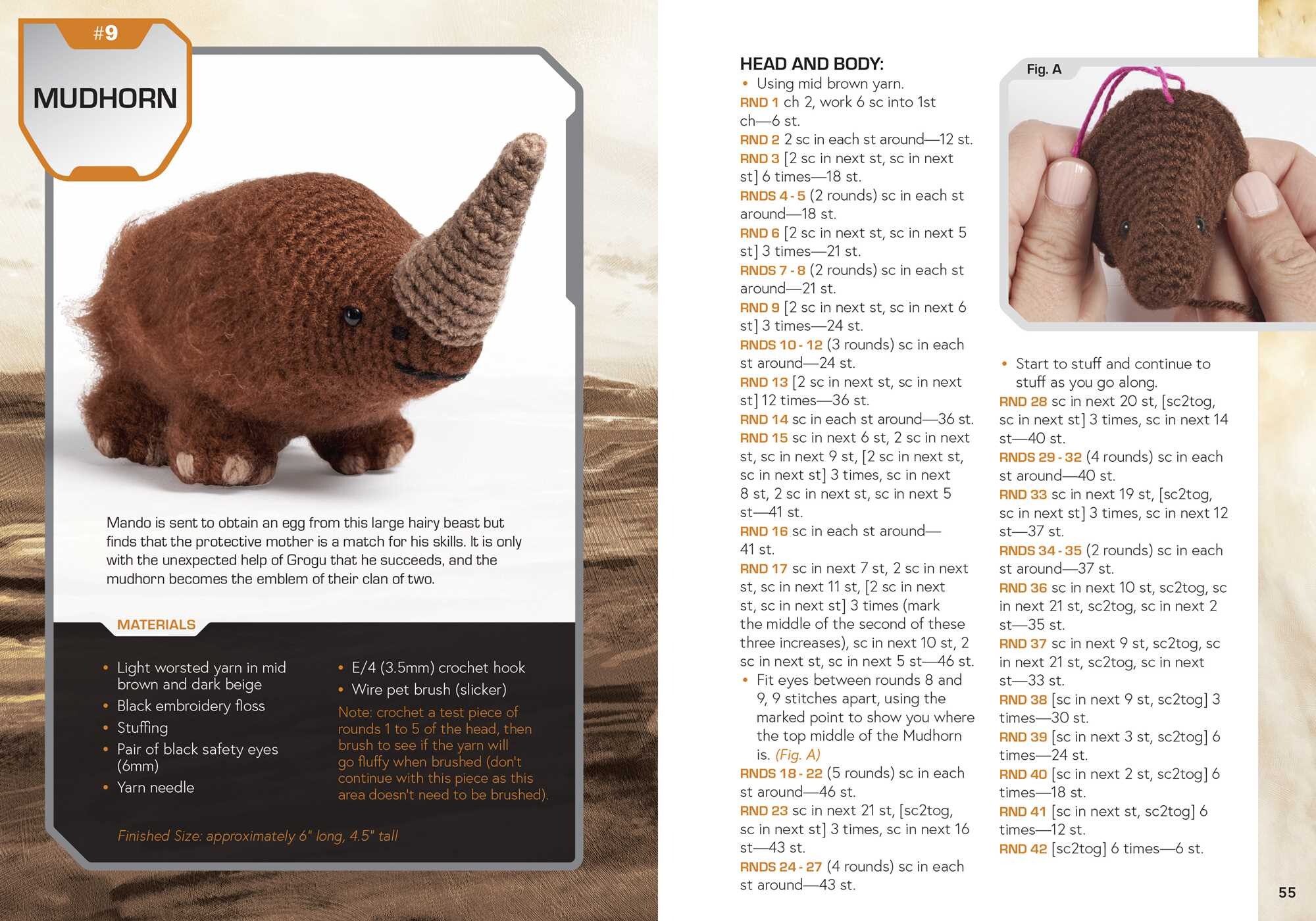 Star Wars The Mandalorian Crochet