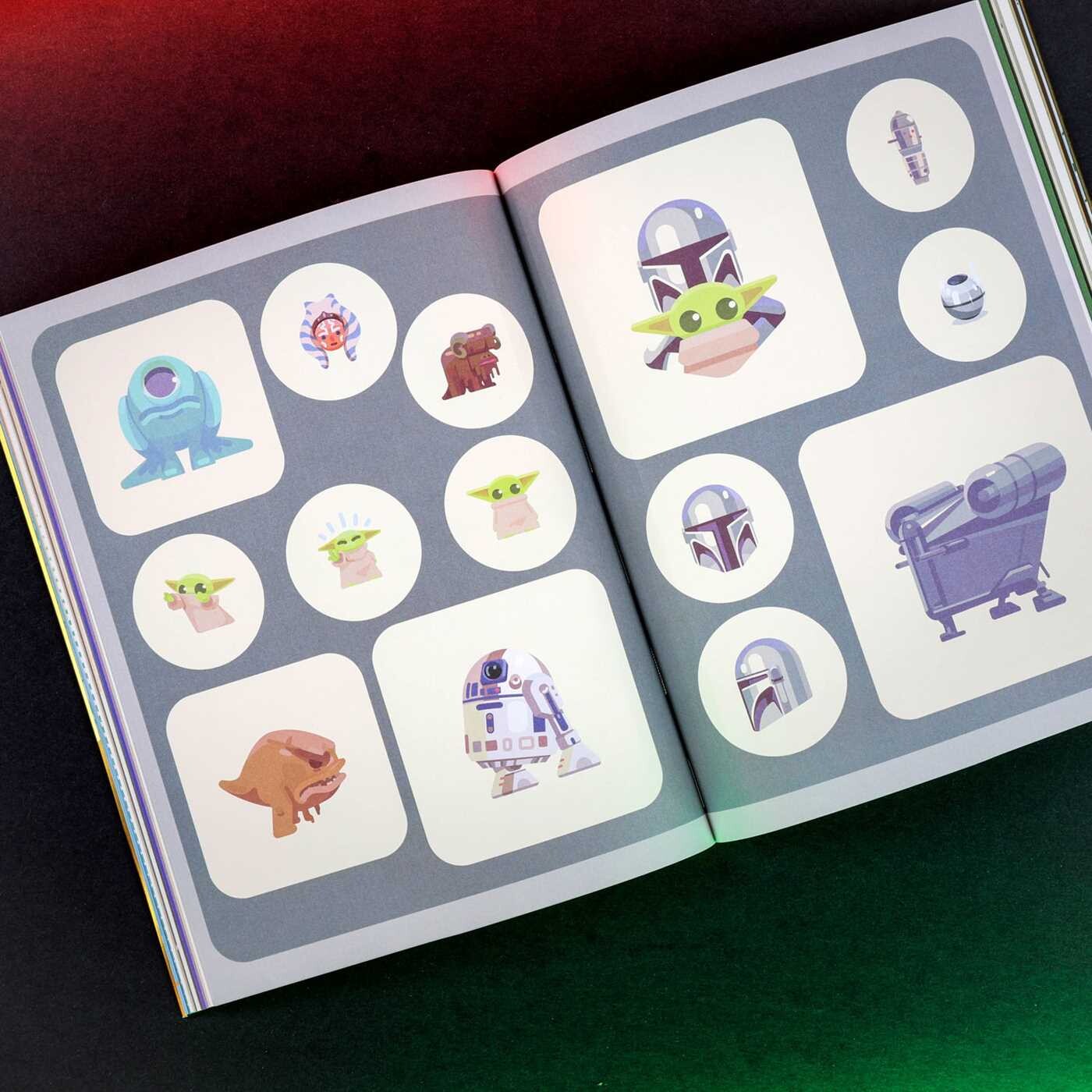 Star Wars Grogu Stickers