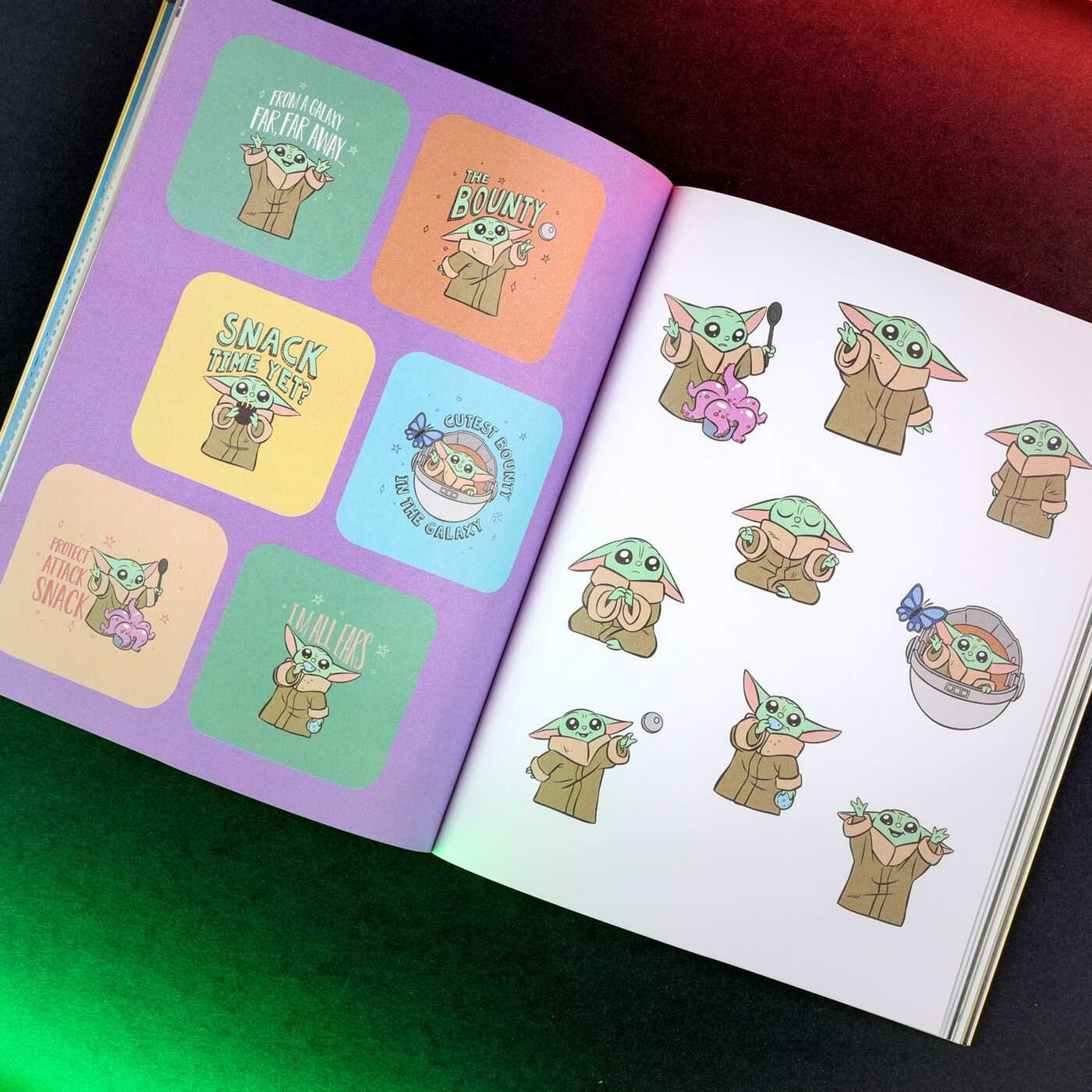 Star Wars Grogu Stickers