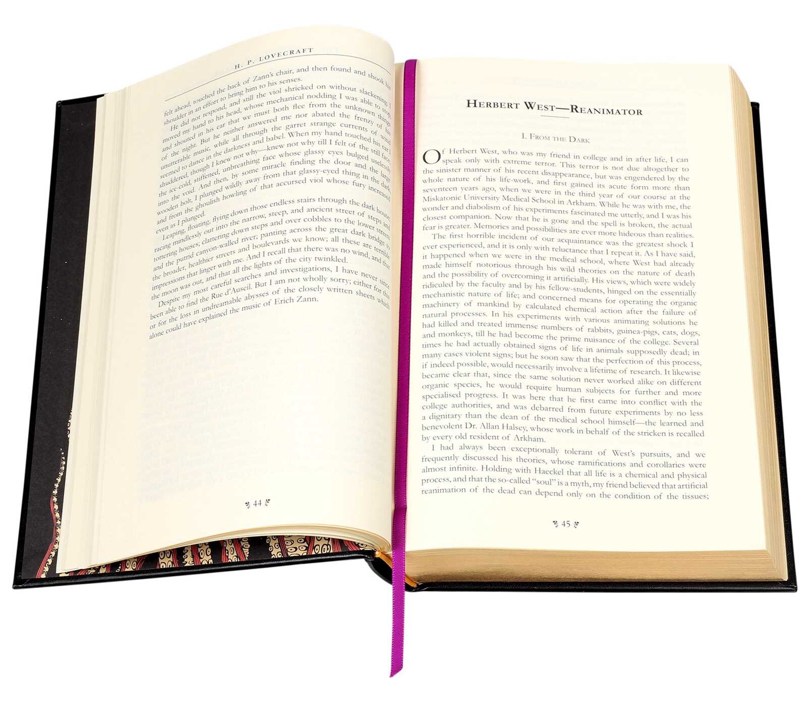 H. P. Lovecraft Tales of Horror (Deluxe Leatherbound Edition)