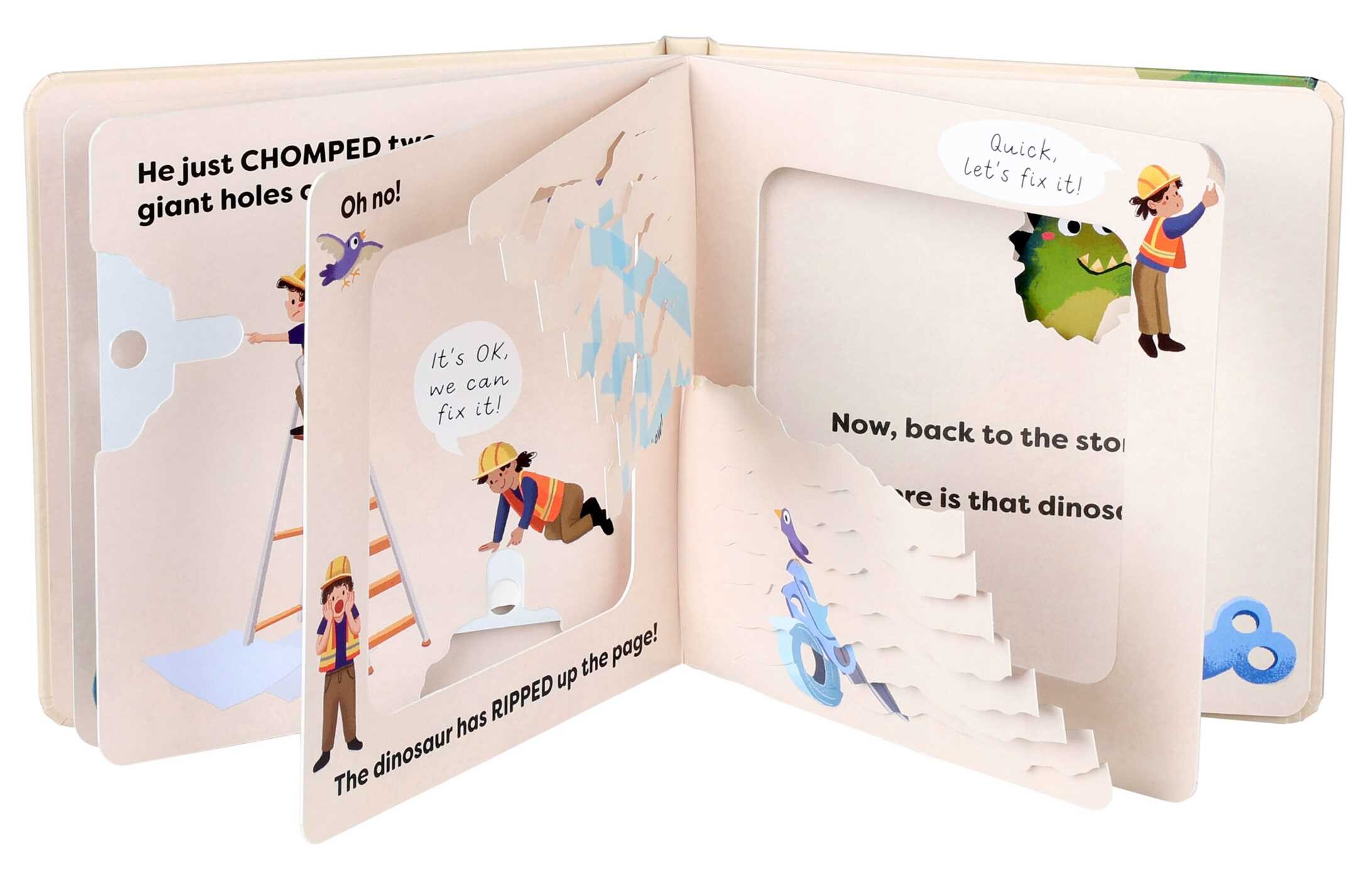 Fix This Book: A Dinosaur Broke It!