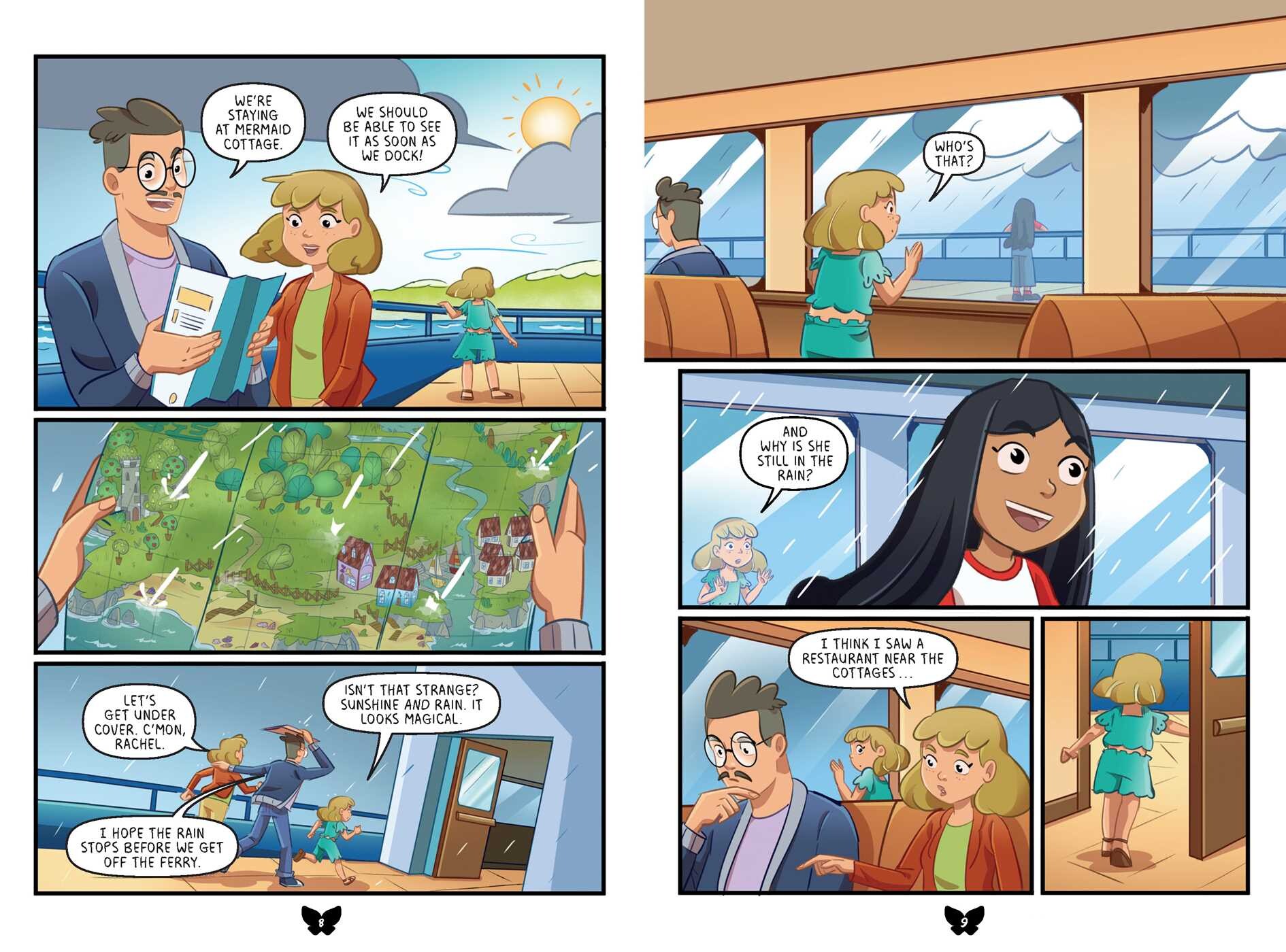 Rainbow Magic Rainbow Fairies #1: Ruby the Red Fairy Graphic Novel
