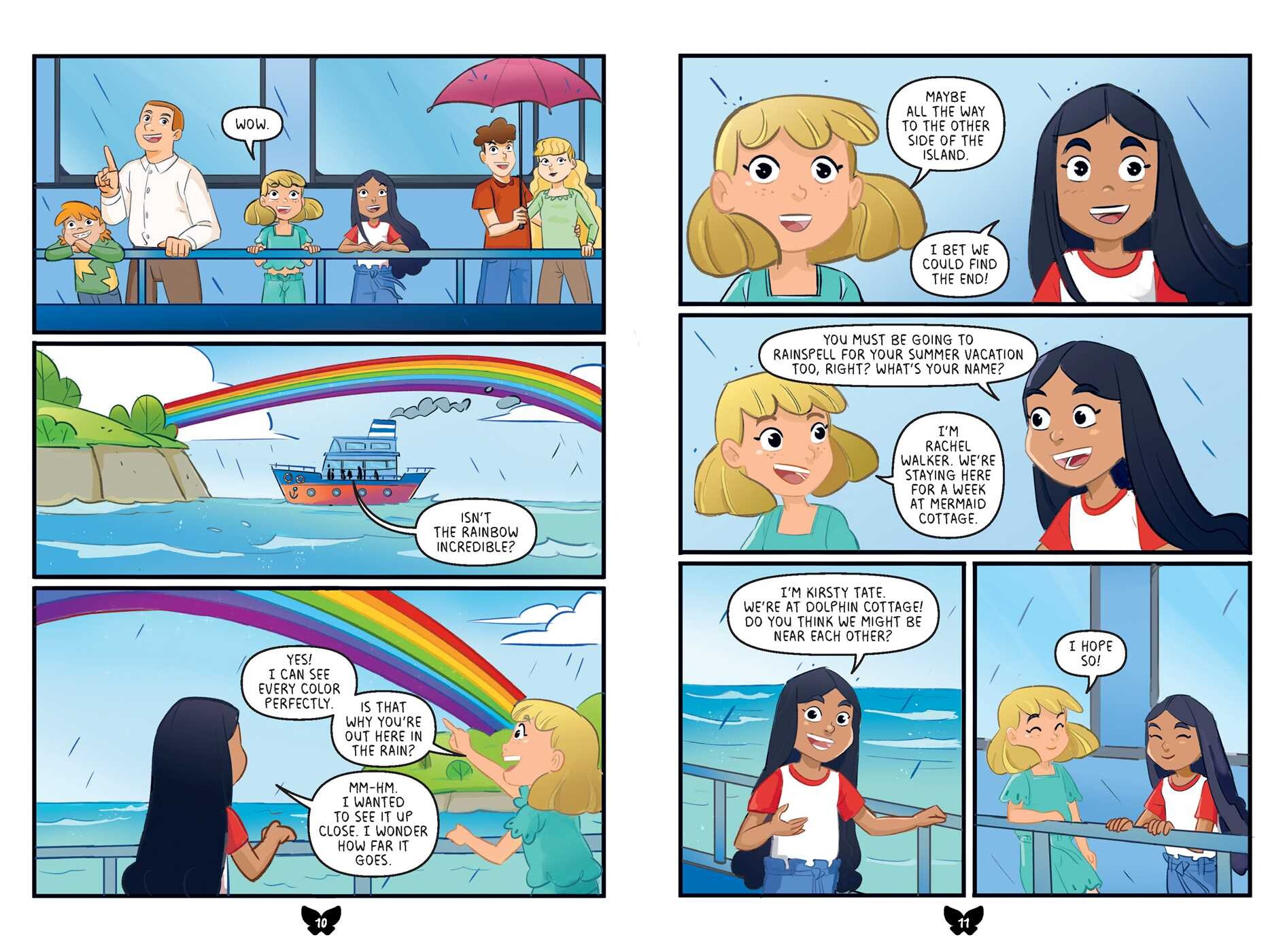 Rainbow Magic Rainbow Fairies #1: Ruby the Red Fairy Graphic Novel