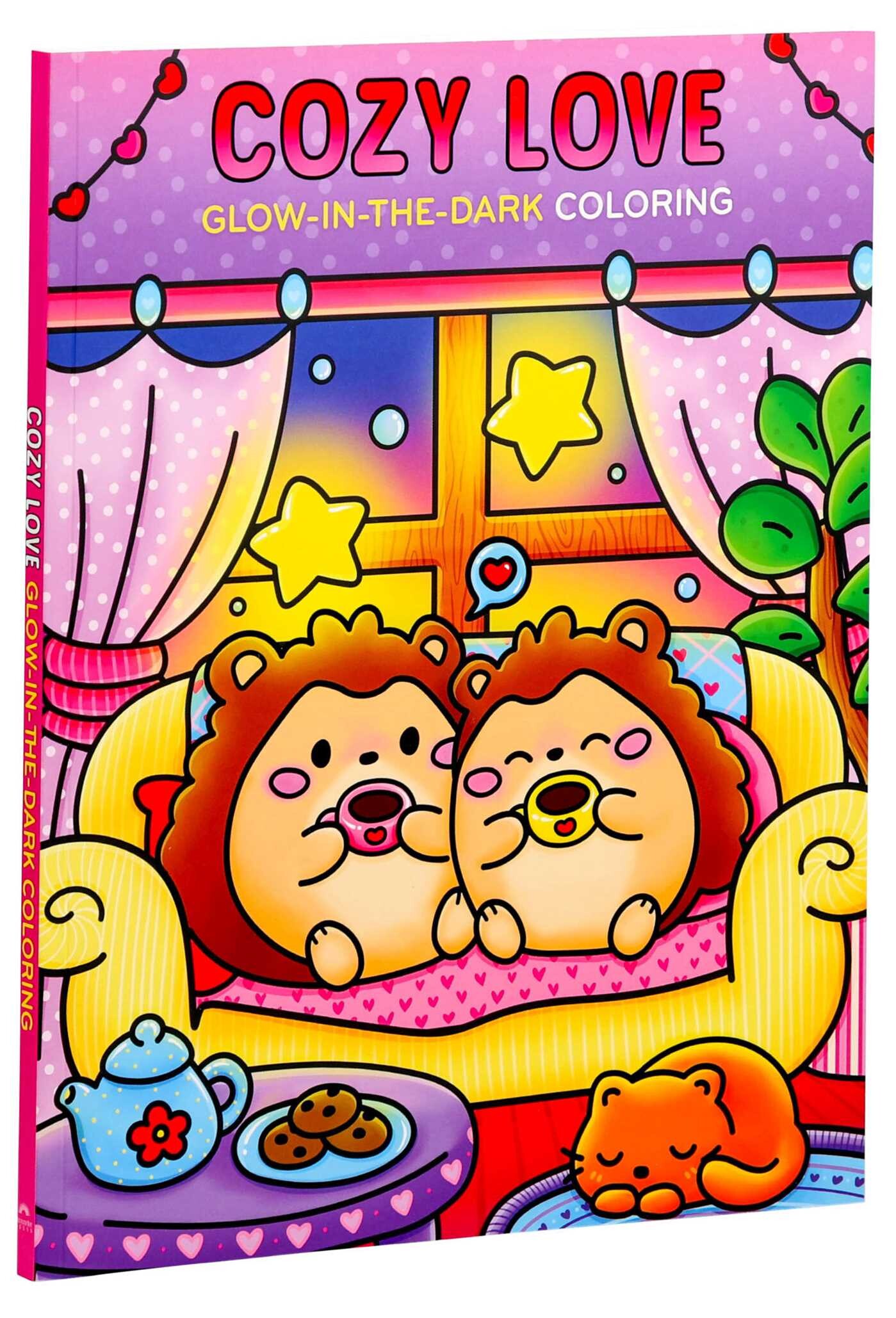 Cozy Love Glow-in-the-Dark Coloring