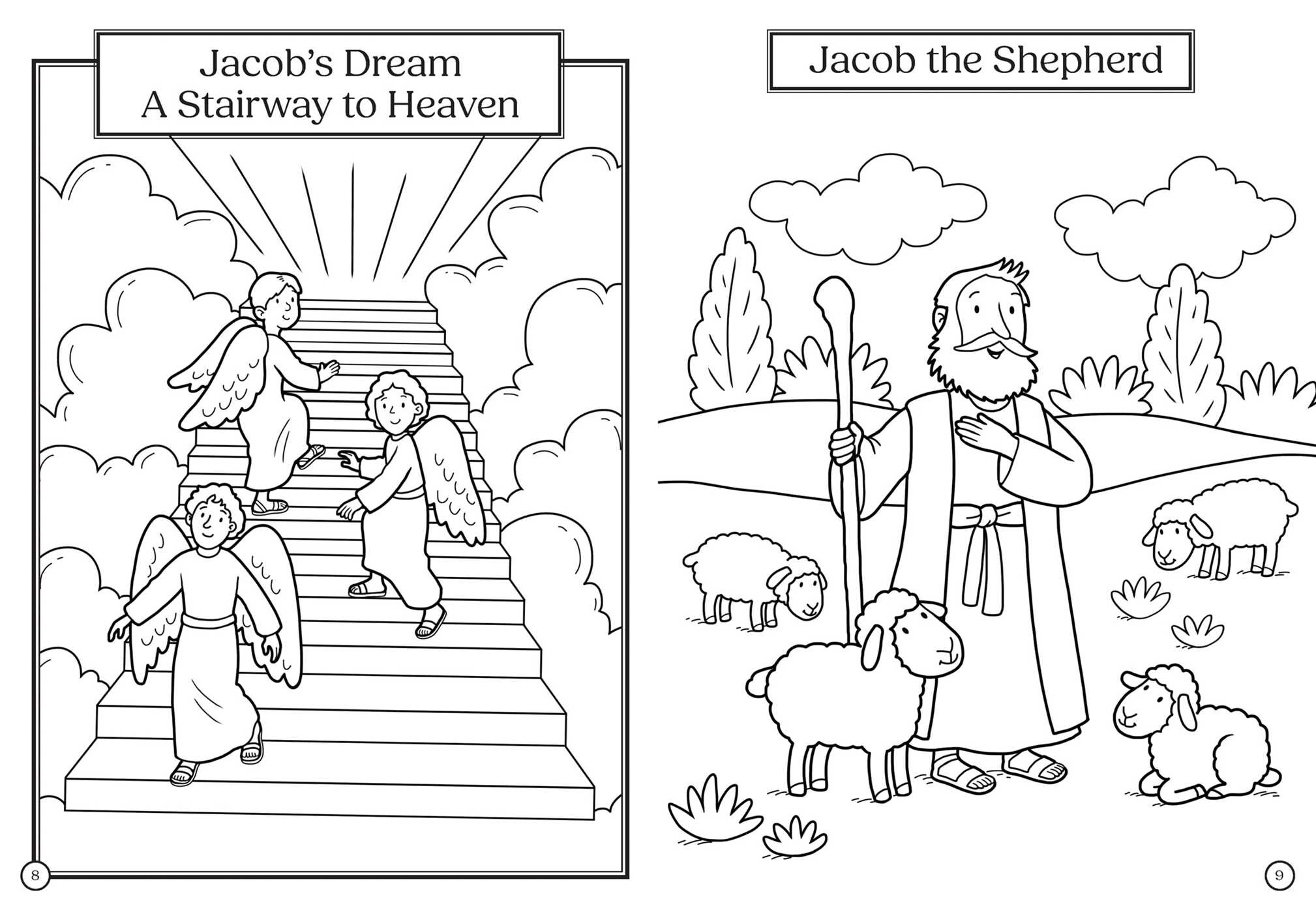 My First Bible Stories Coloring & Activity Book with 4 Crayons and 50+ Stickers