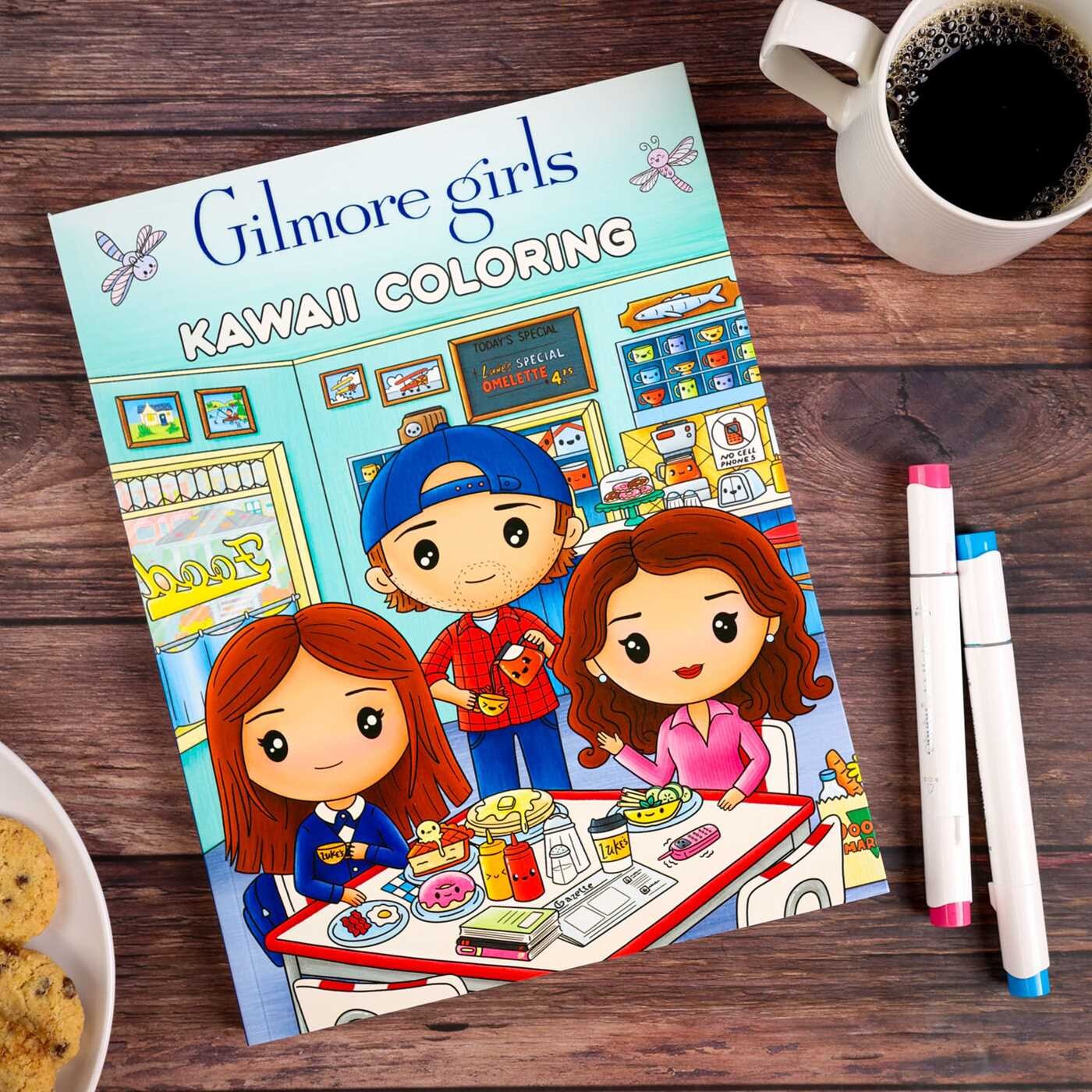 Gilmore Girls Kawaii Coloring