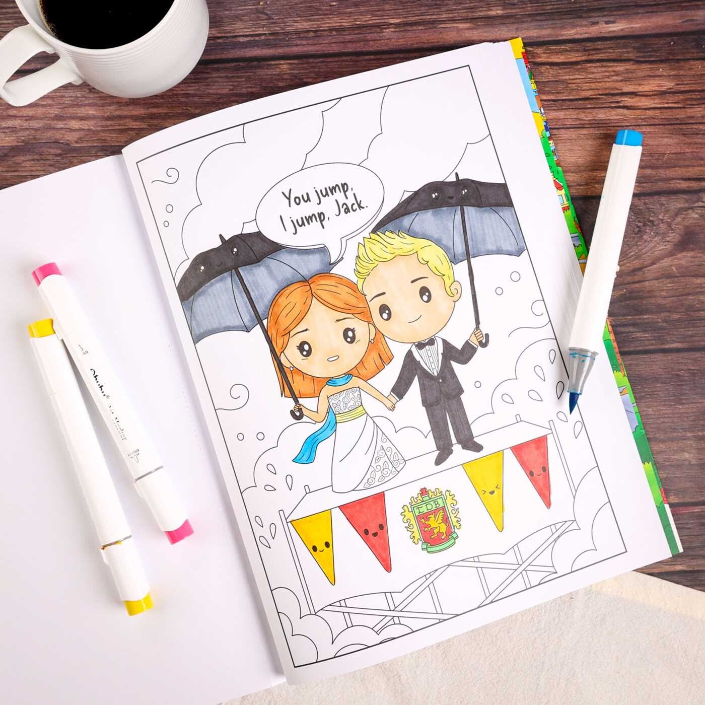 Gilmore Girls Kawaii Coloring