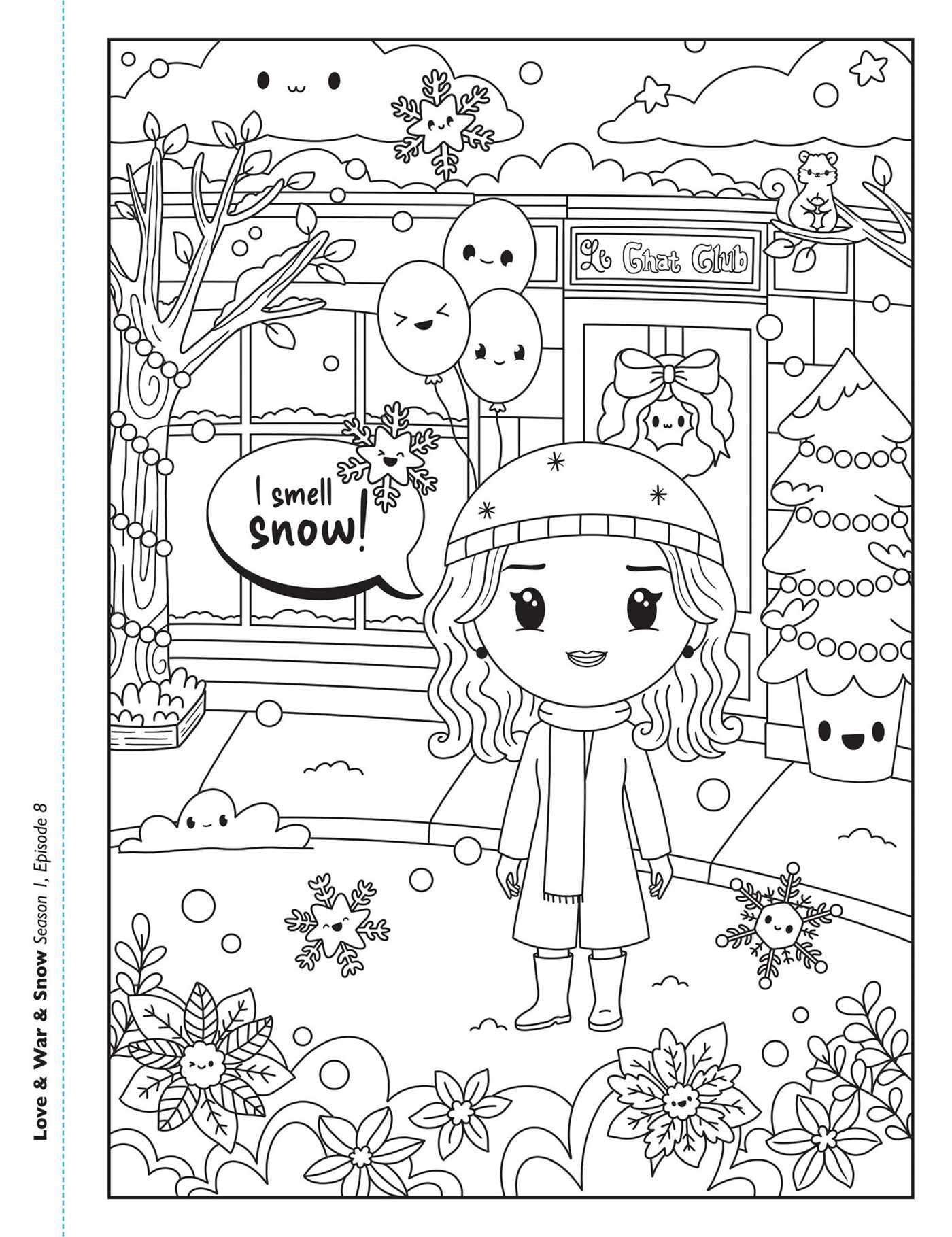 Gilmore Girls Kawaii Coloring