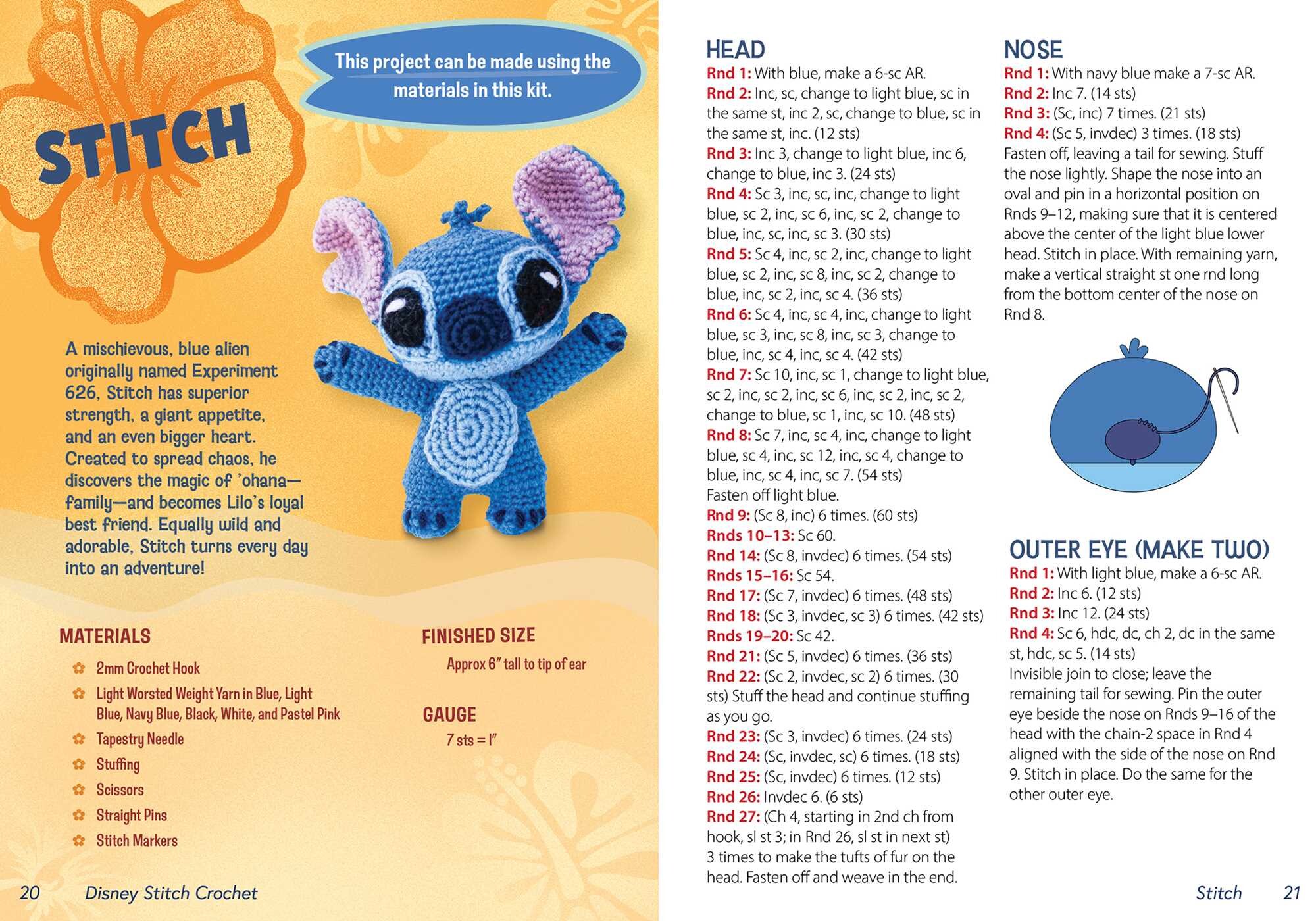 Disney Stitch Crochet