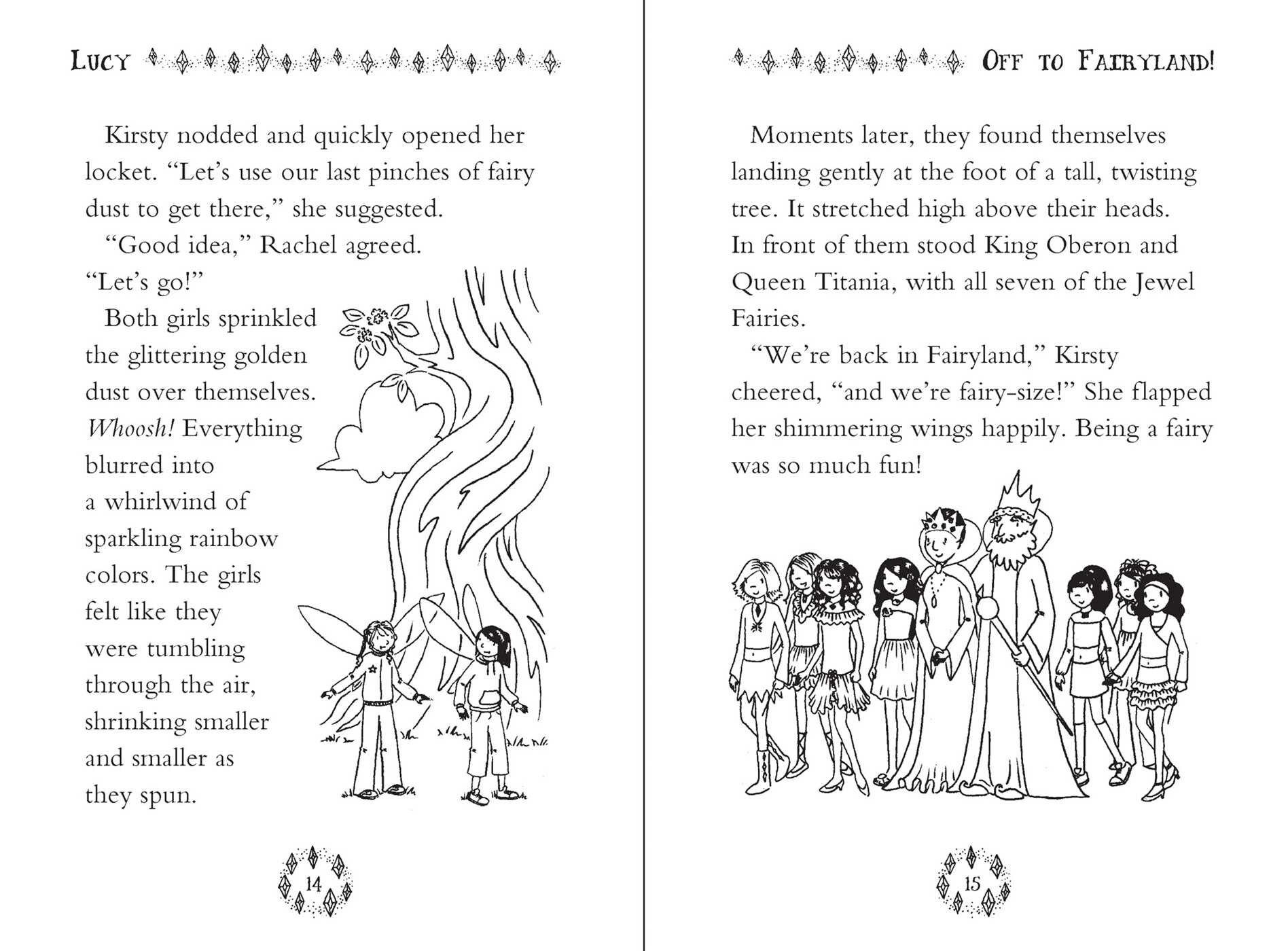 Rainbow Magic Jewel Fairies 7 Lucy the Diamond Fairy Book